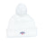 POM POM BEANIE WHITE