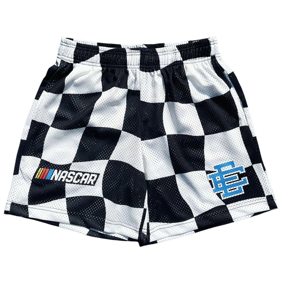 NASCAR EE BASIC SHORTS CHECKERED FLAG