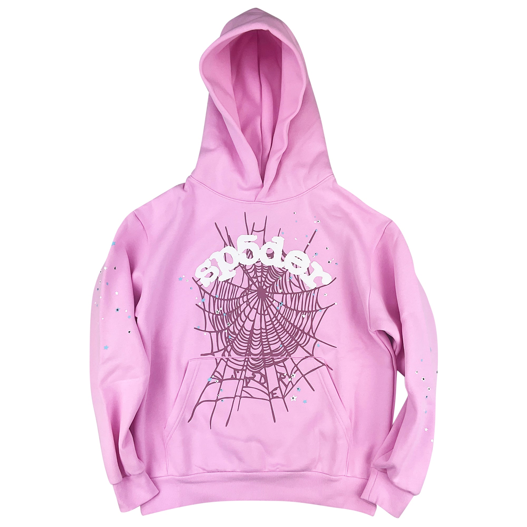 OG WEB HOODIE SWEATSHIRT PINK