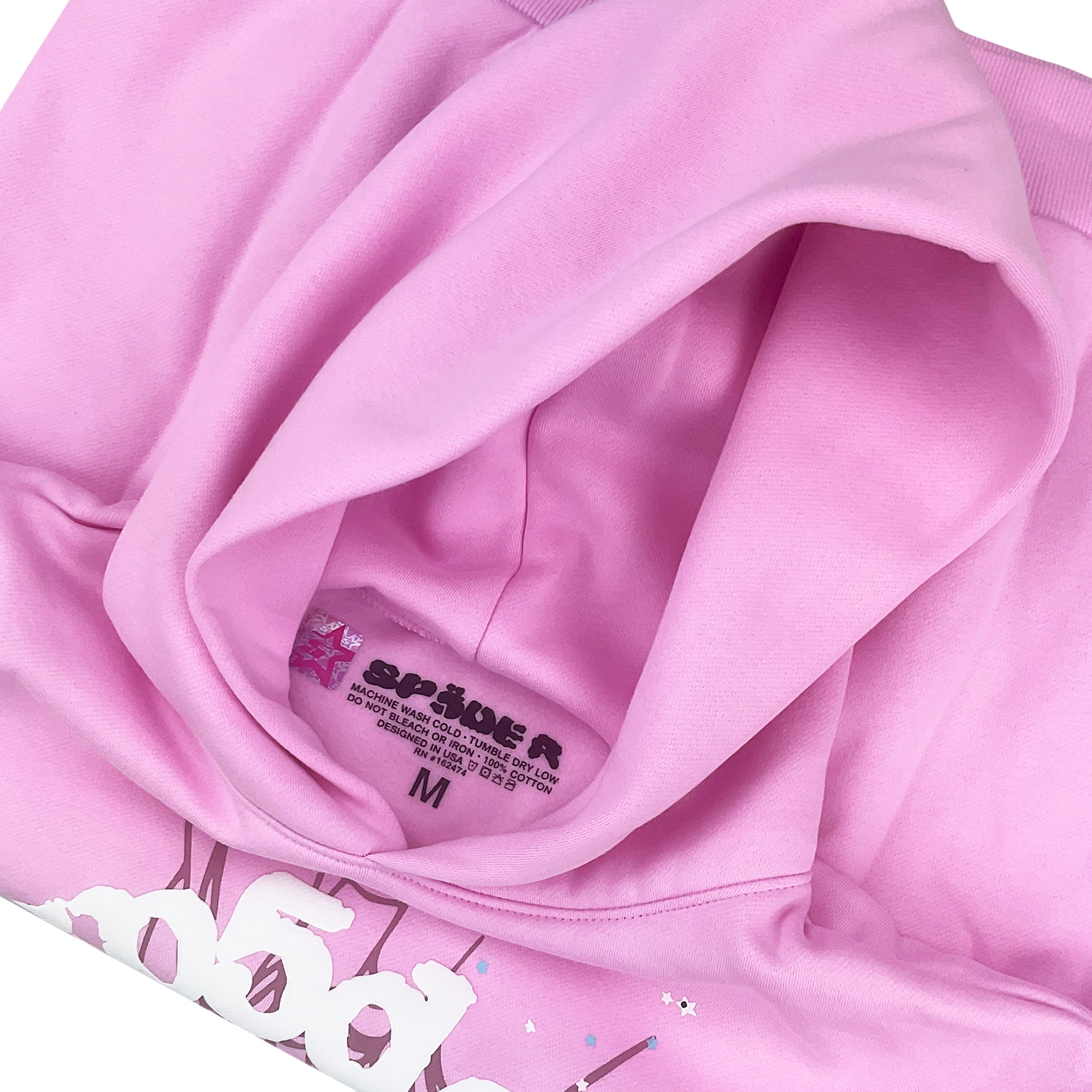 OG WEB HOODIE SWEATSHIRT PINK