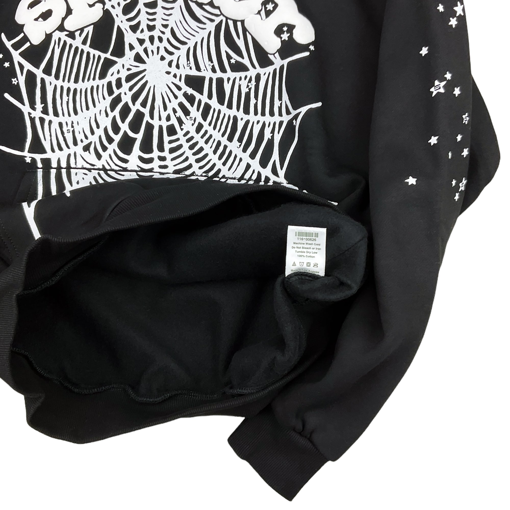 OG WEB HOODIE SWEATSHIRT BLACK