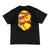 1ST CAMO BIG APE HEAD T-SHIRT BLACK ORANGE | A BATHING APE