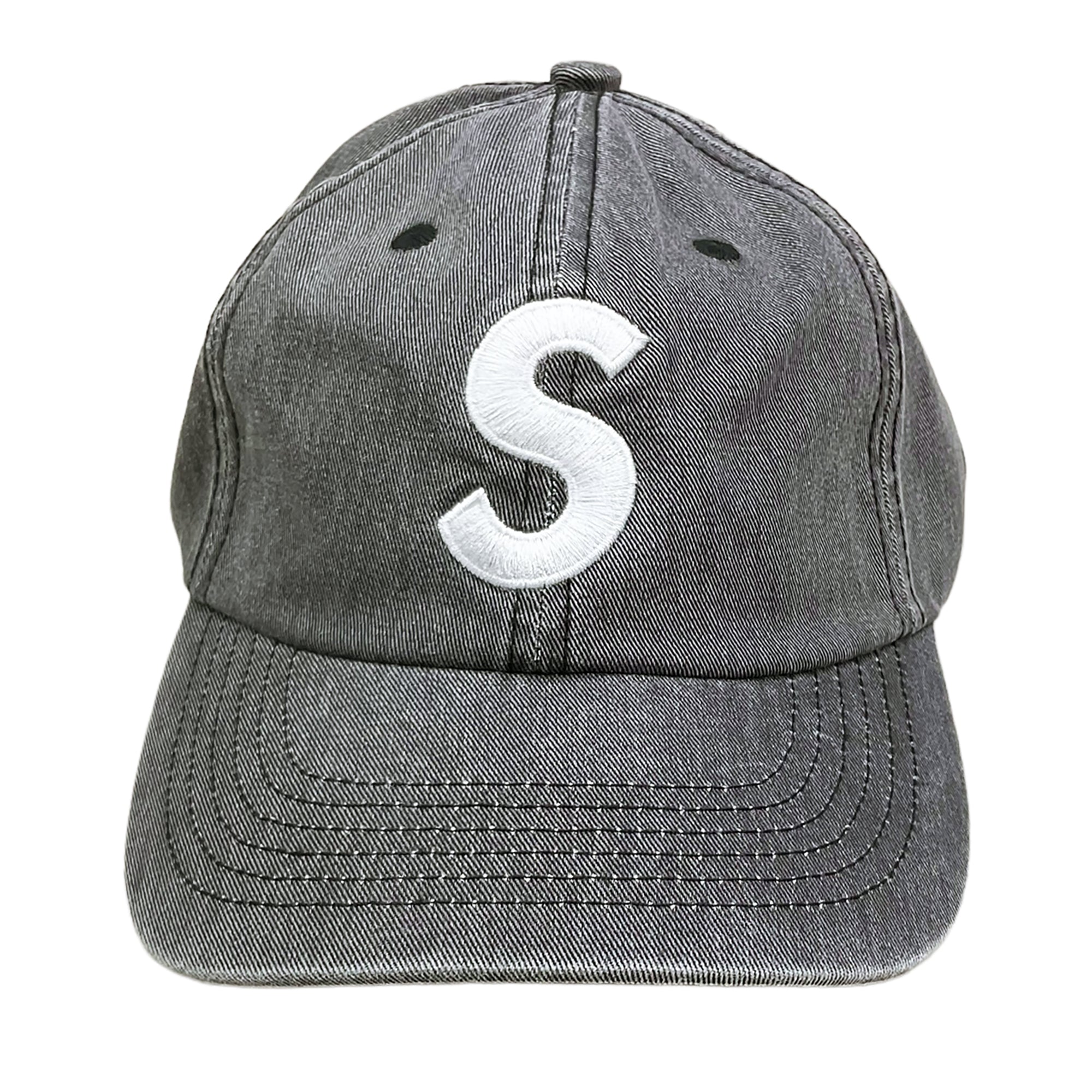 PIGMENT PRINT S LOGO 6-PANEL CAMP CAP BLACK (SS20)