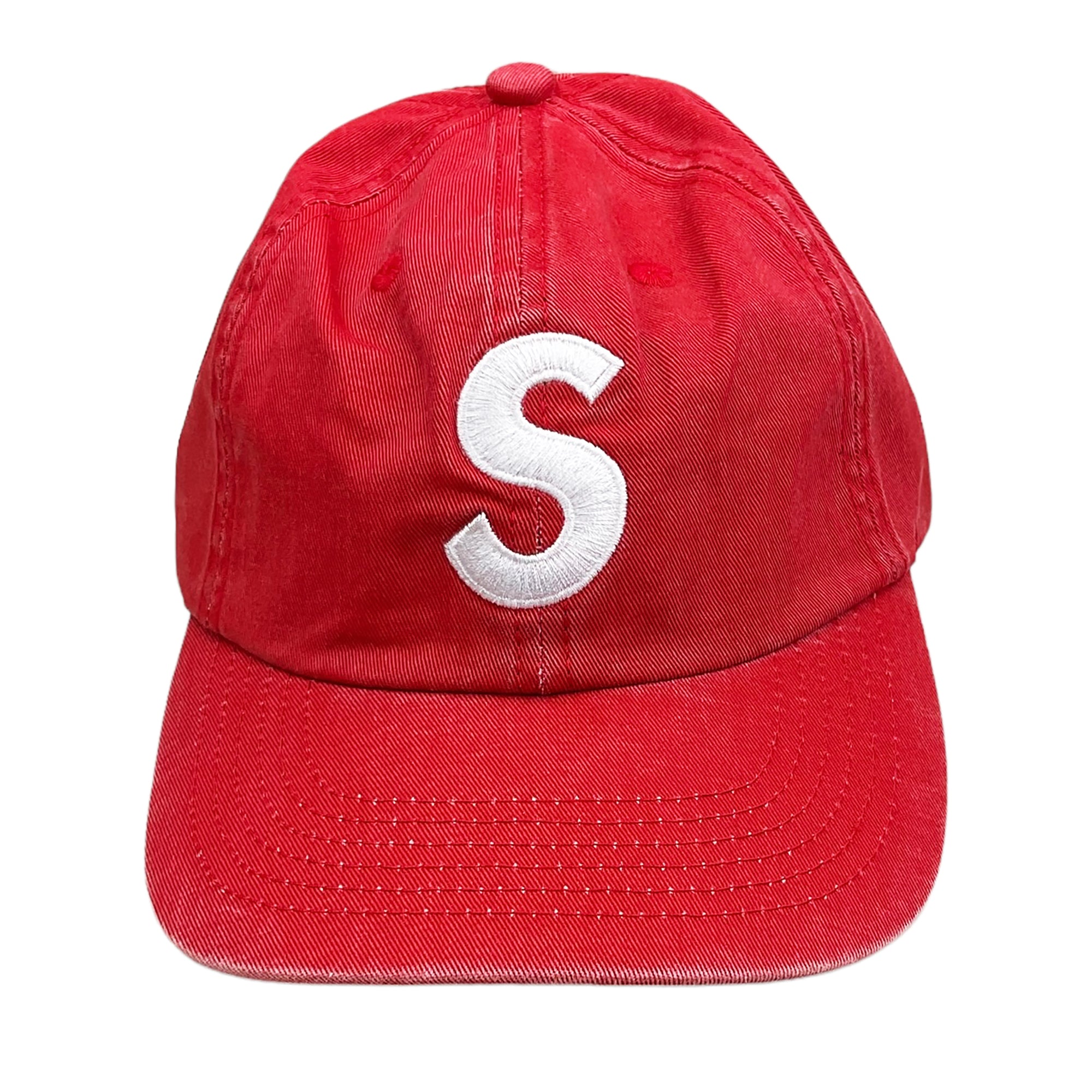帽子 Supreme Pigment Print S Logo 6-Panel Red Supreme Pigment Print S Logo 6-Panel (FW23) - $48