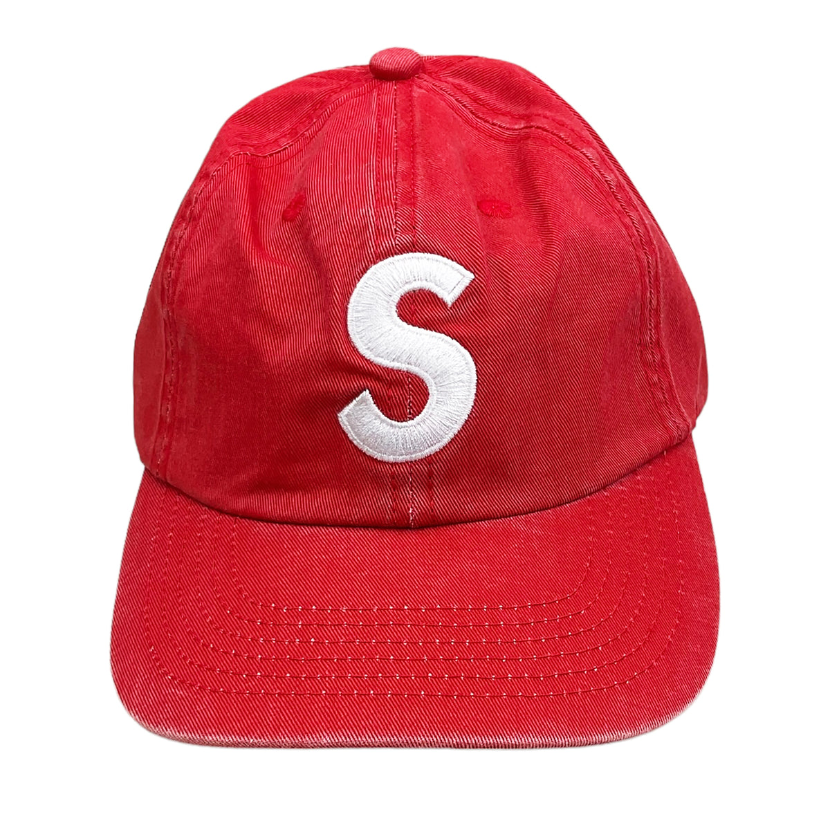 PIGMENT PRINT S LOGO 6-PANEL CAMP CAP RED (SS20)