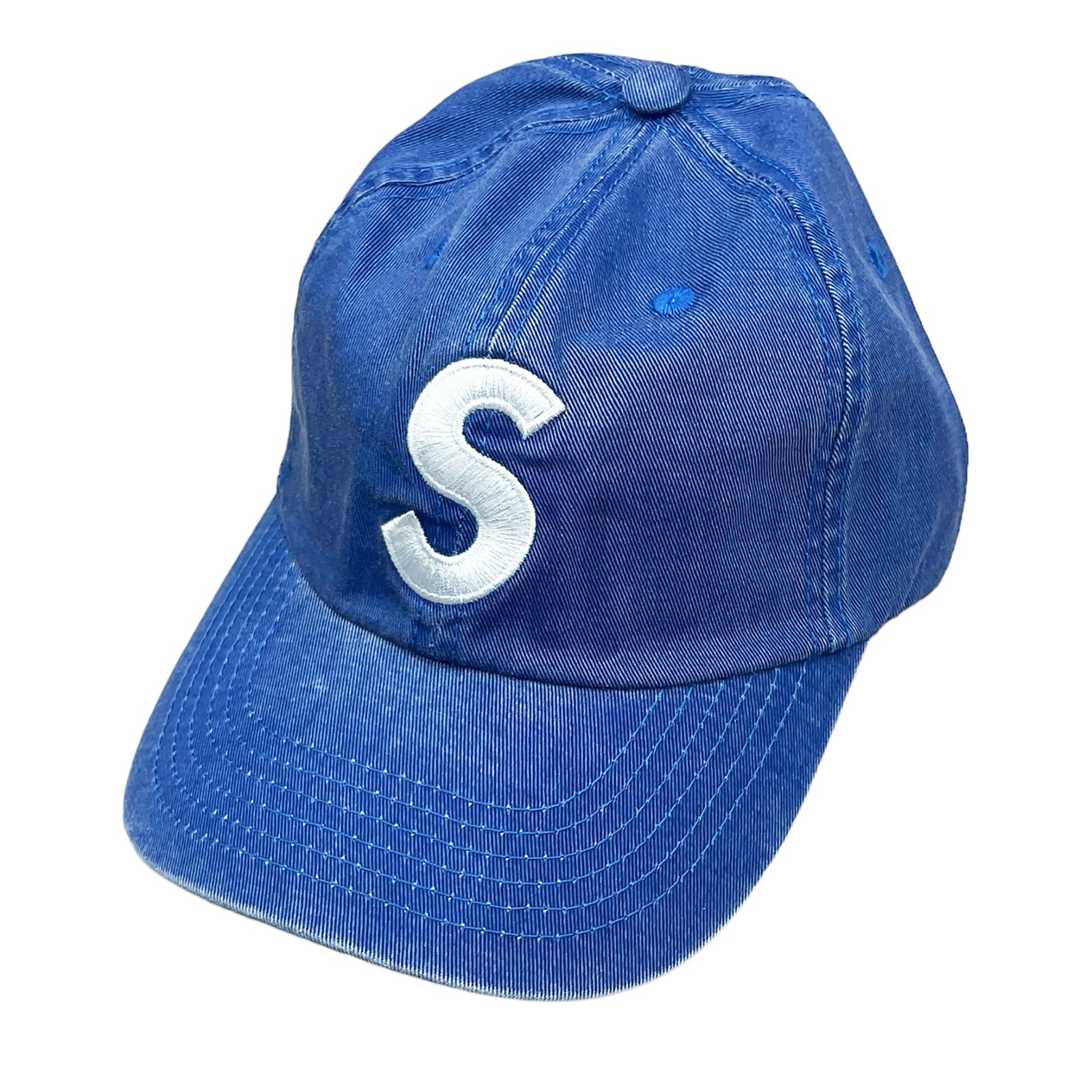 Supreme Pigment Print S Logo 6-Panel Camp Cap Royal (SS20) - 0riginalFeet