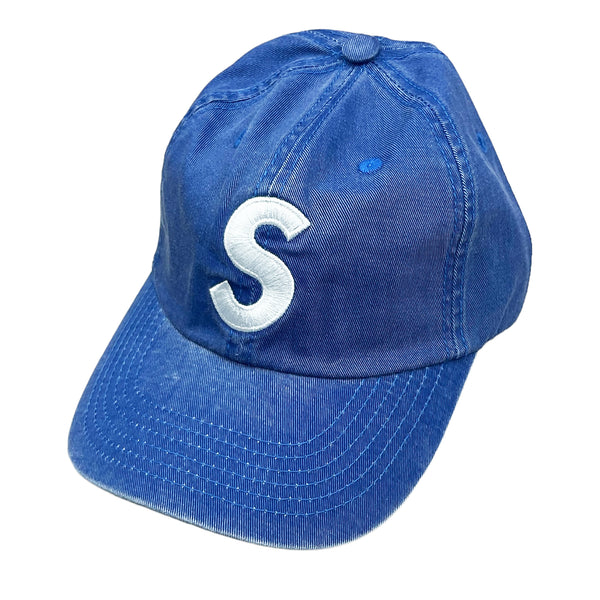 Supreme Pigment Print S Logo 6-Panel Camp Cap Royal (SS20 