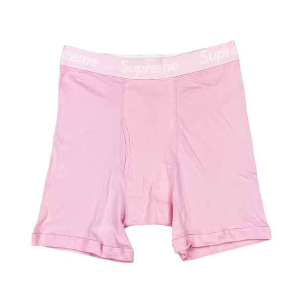 Supreme x Hanes Boxer Briefs Pink - 0riginalFeet