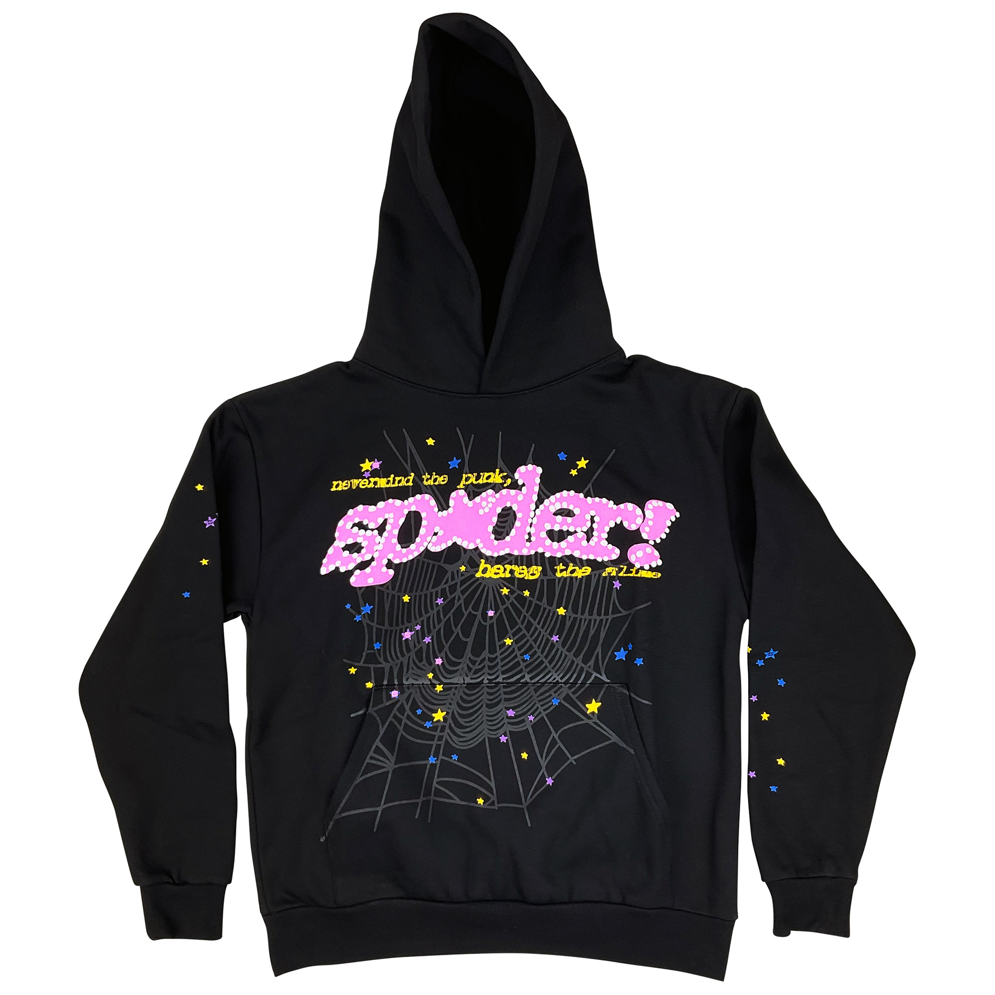 P*NK V2 HOODIE SWEATSHIRT BLACK PINK