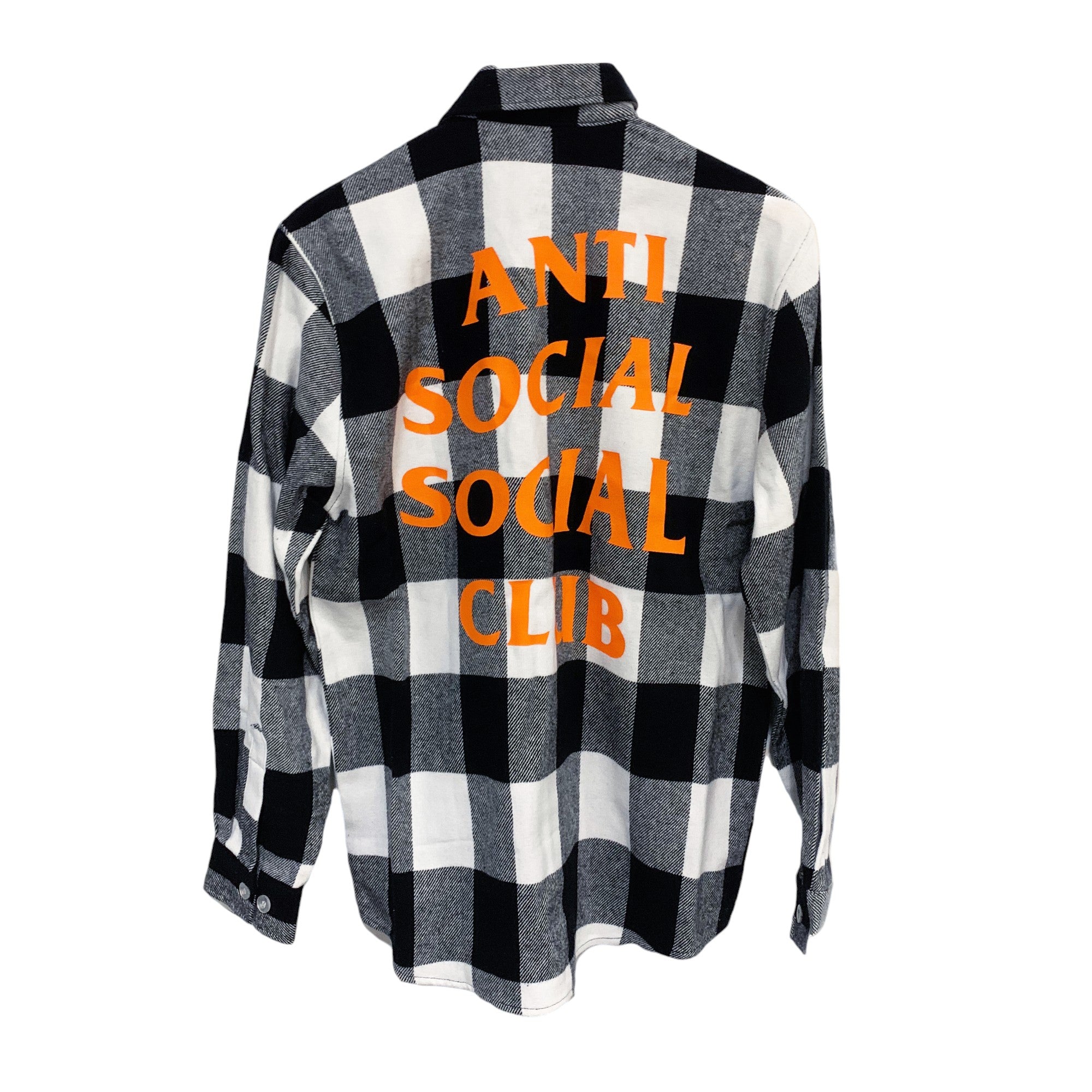 PARK FLANNEL LONG SLEEVE SHIRT ORANGE | ASSC