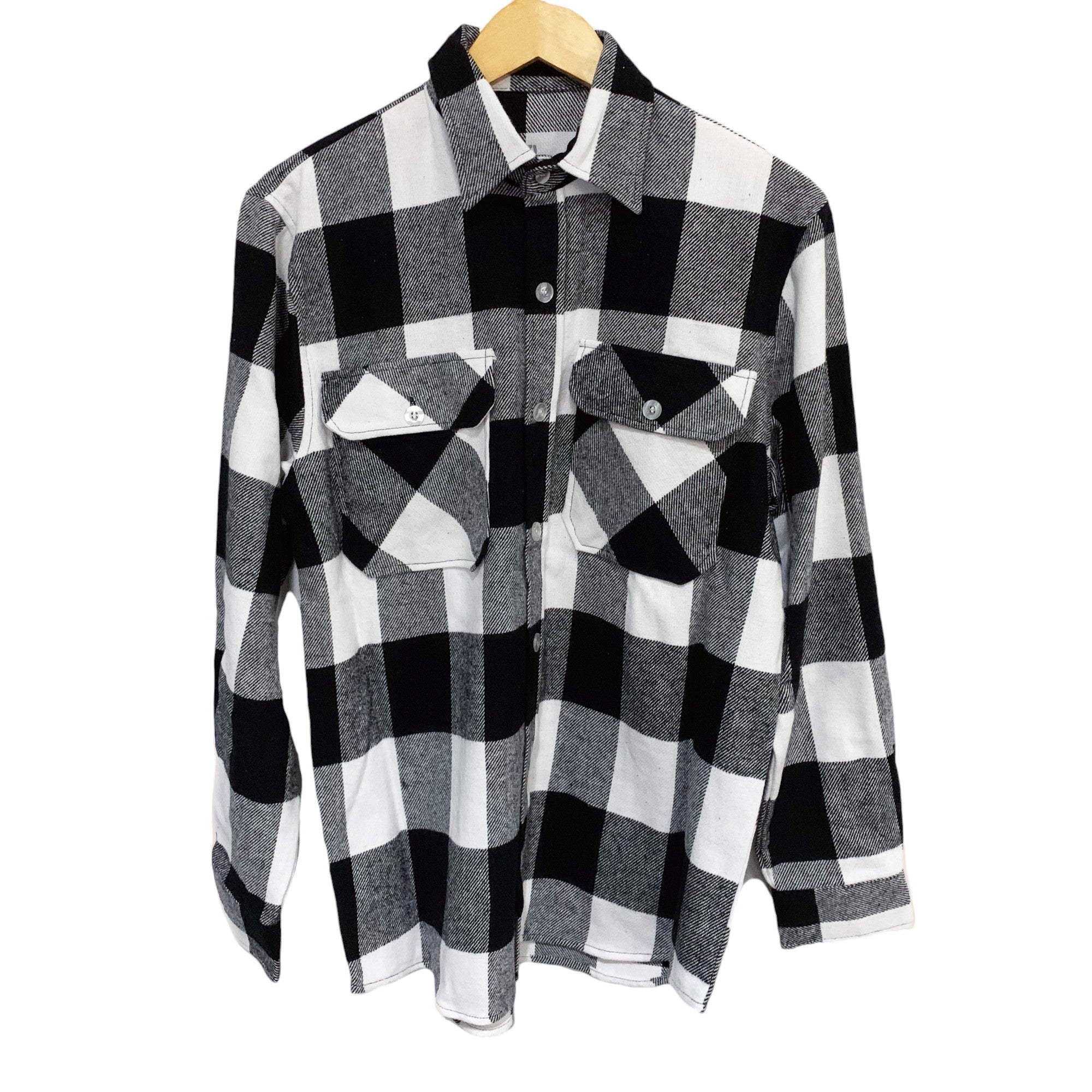 PARK FLANNEL LONG SLEEVE SHIRT ORANGE | ASSC