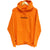 UNDEFEATED PARANOID HOODIE SWEATSHIRT ORANGE | ASSC