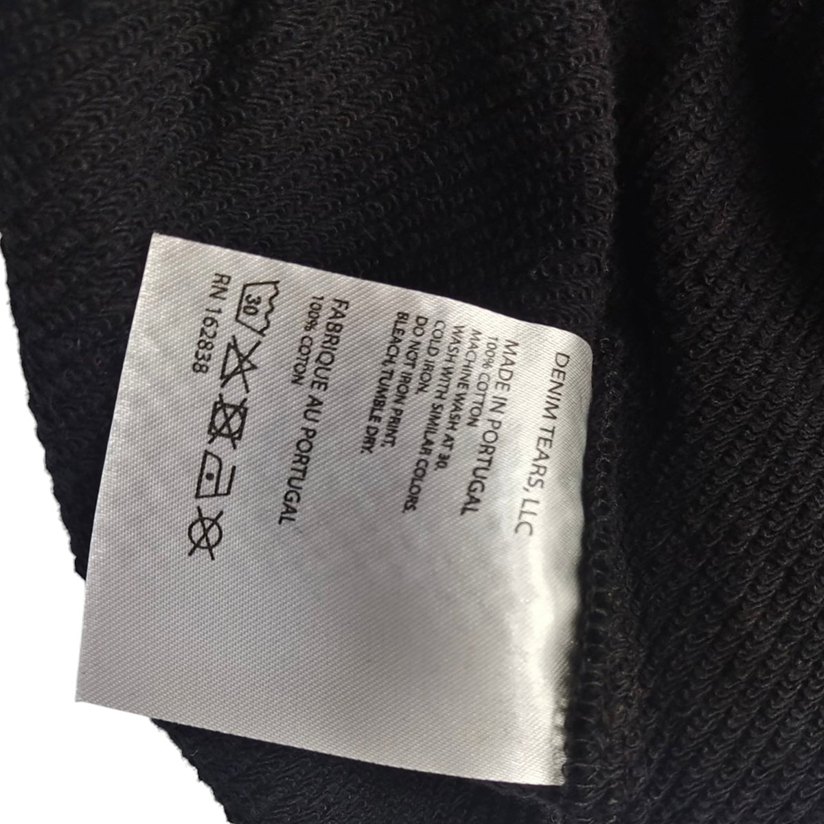 THE COTTON WREATH SHORTS BLACK