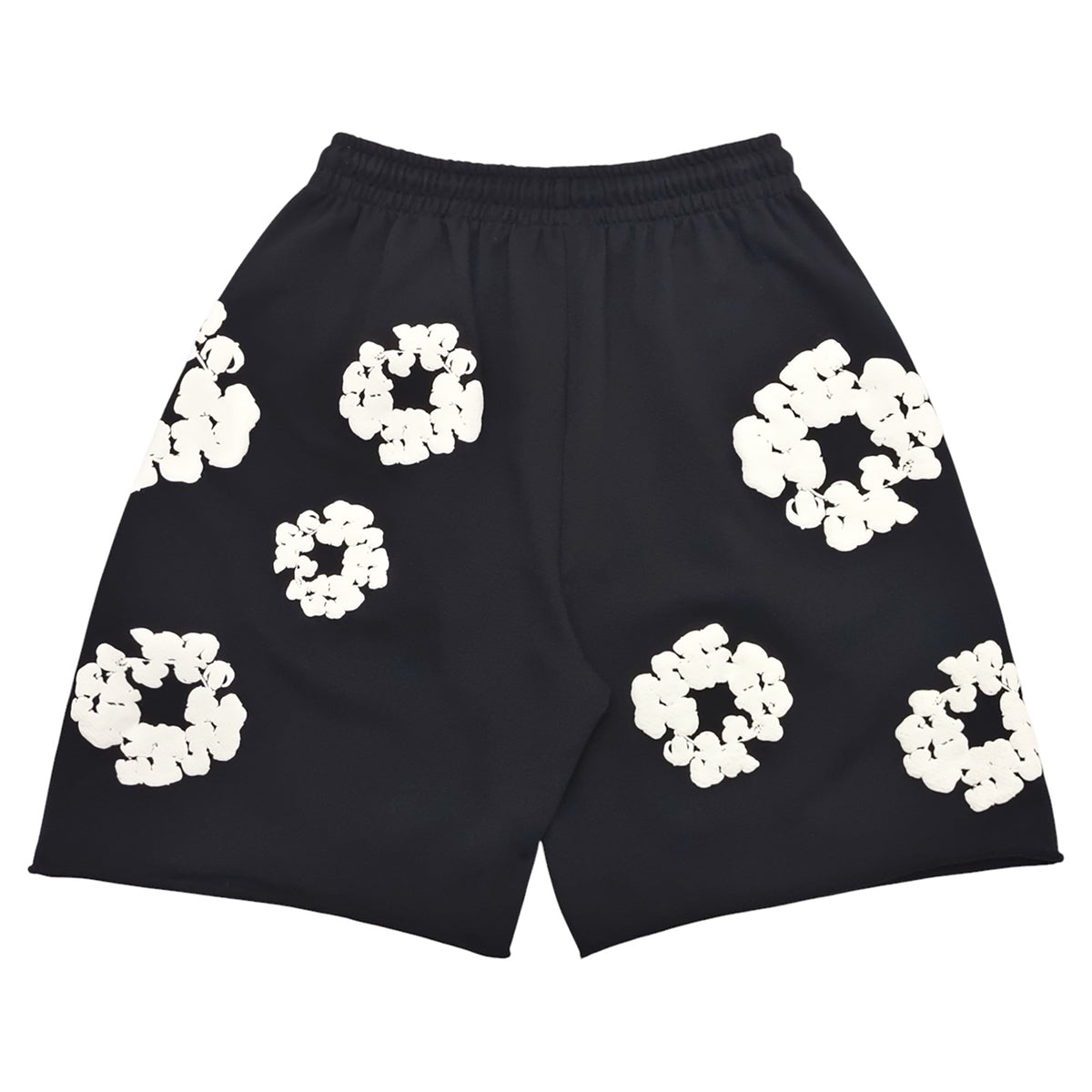 THE COTTON WREATH SHORTS BLACK