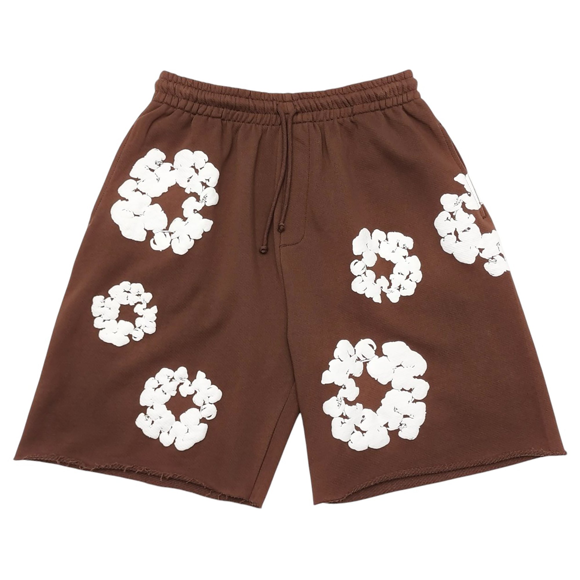 THE COTTON WREATH SHORTS BROWN