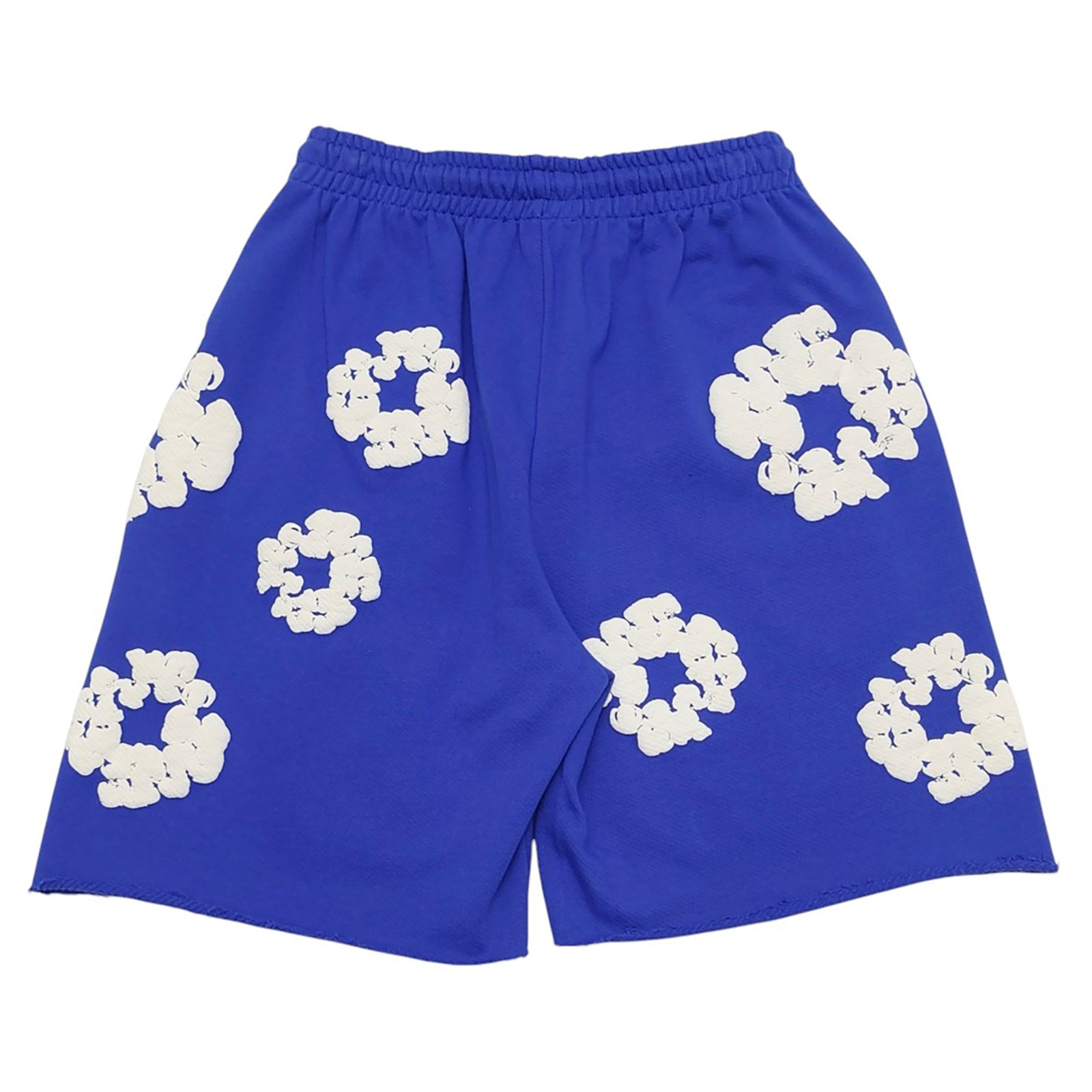 THE COTTON WREATH SHORTS ROYAL BLUE
