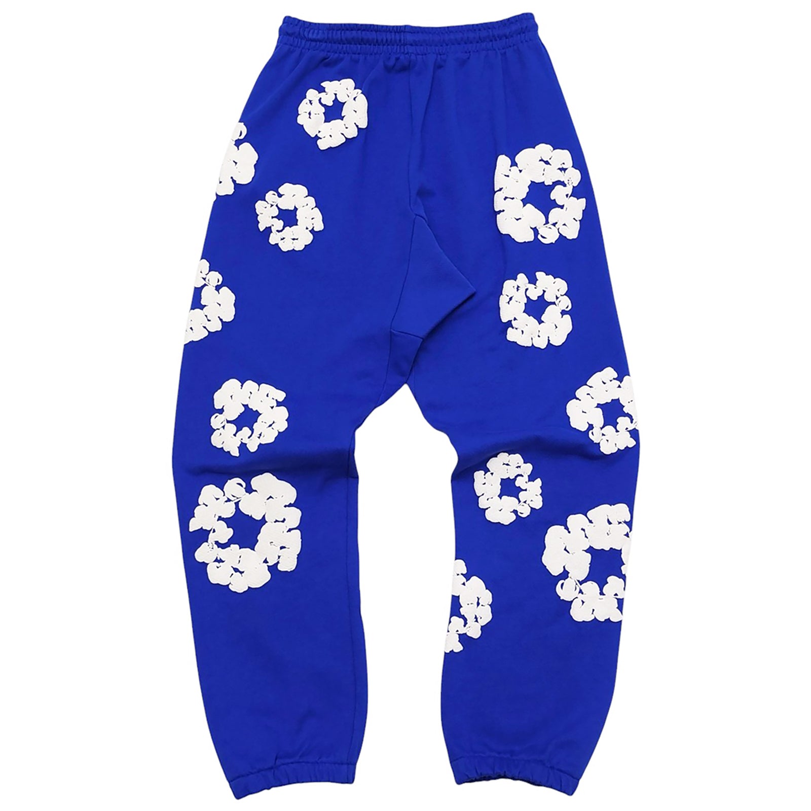 THE COTTON WREATH SWEATPANTS ROYAL BLUE