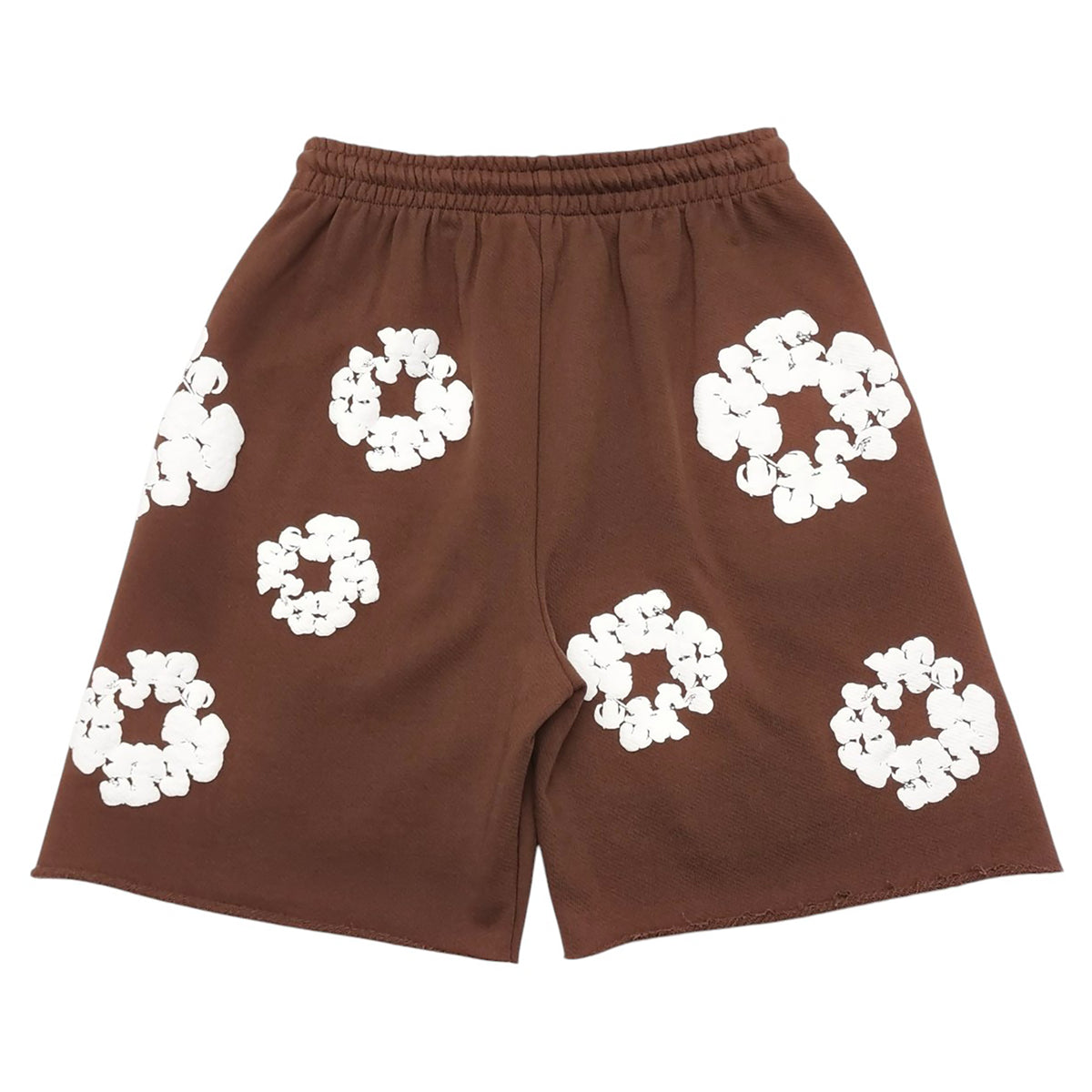 THE COTTON WREATH SHORTS BROWN