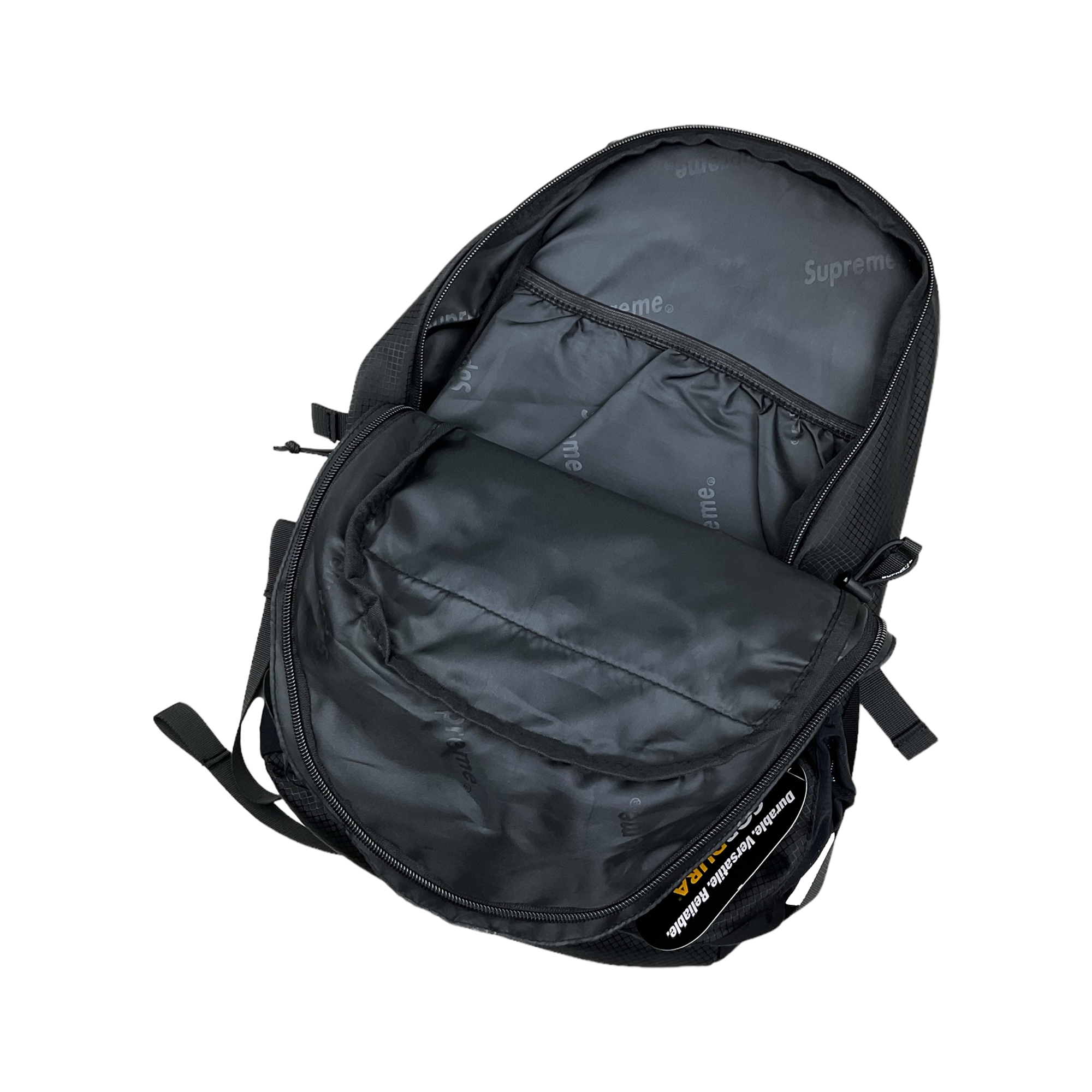 バッグ supreme Reign 23 backpack 22ss Supreme Reign 23 Backpack Black (SS22) - 0riginalFeet