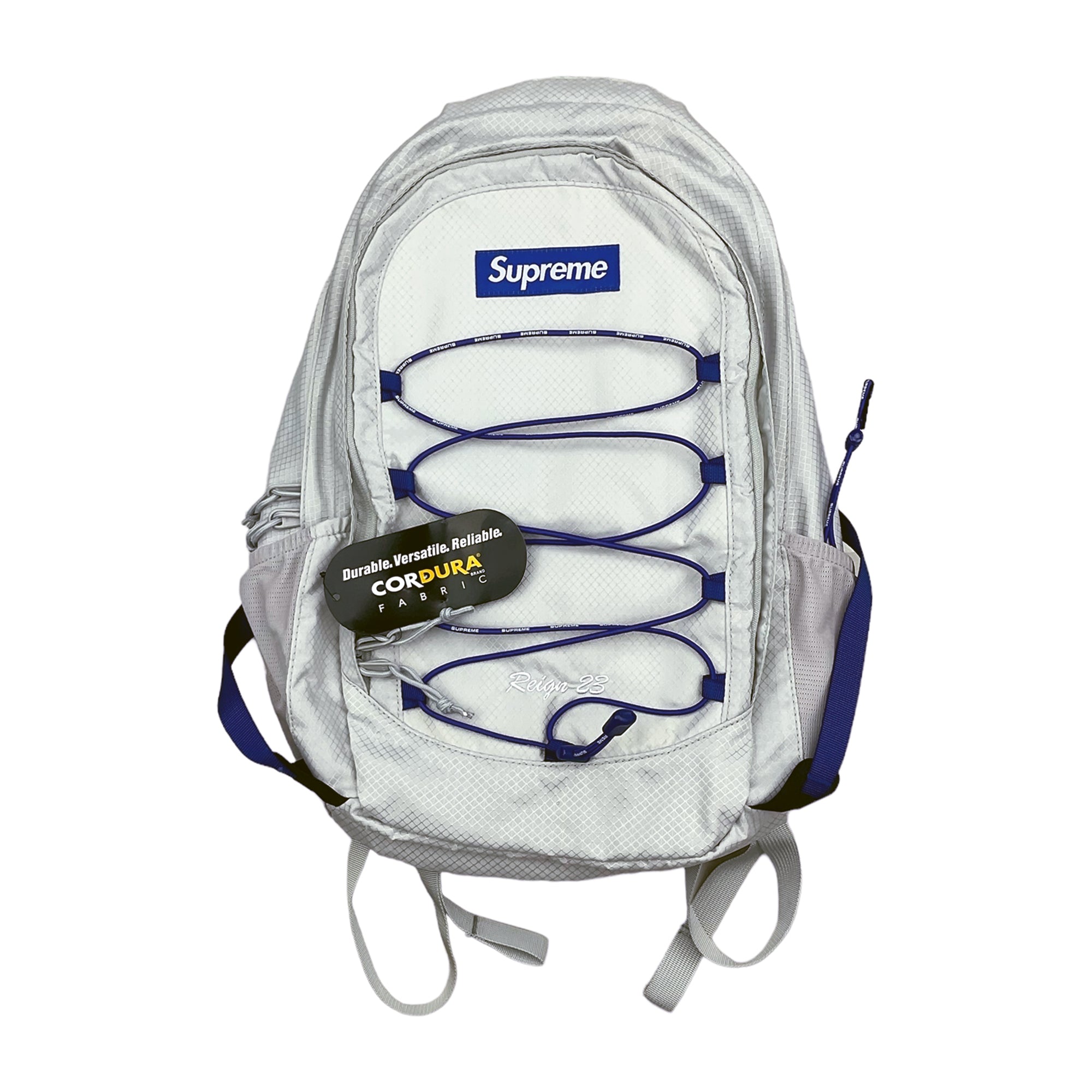 Supreme Reign 23 Backpack Silver (SS22) - 0riginalFeet