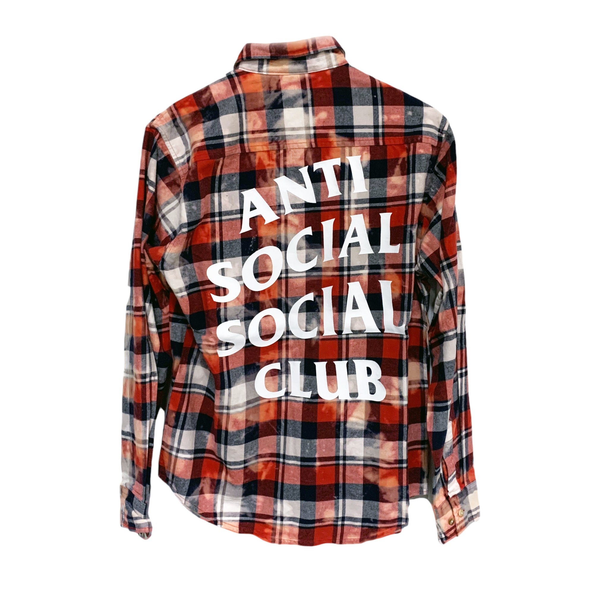 PSY BUFFALO FLANNEL LONG SLEEVE SHIRT RED | ASSC