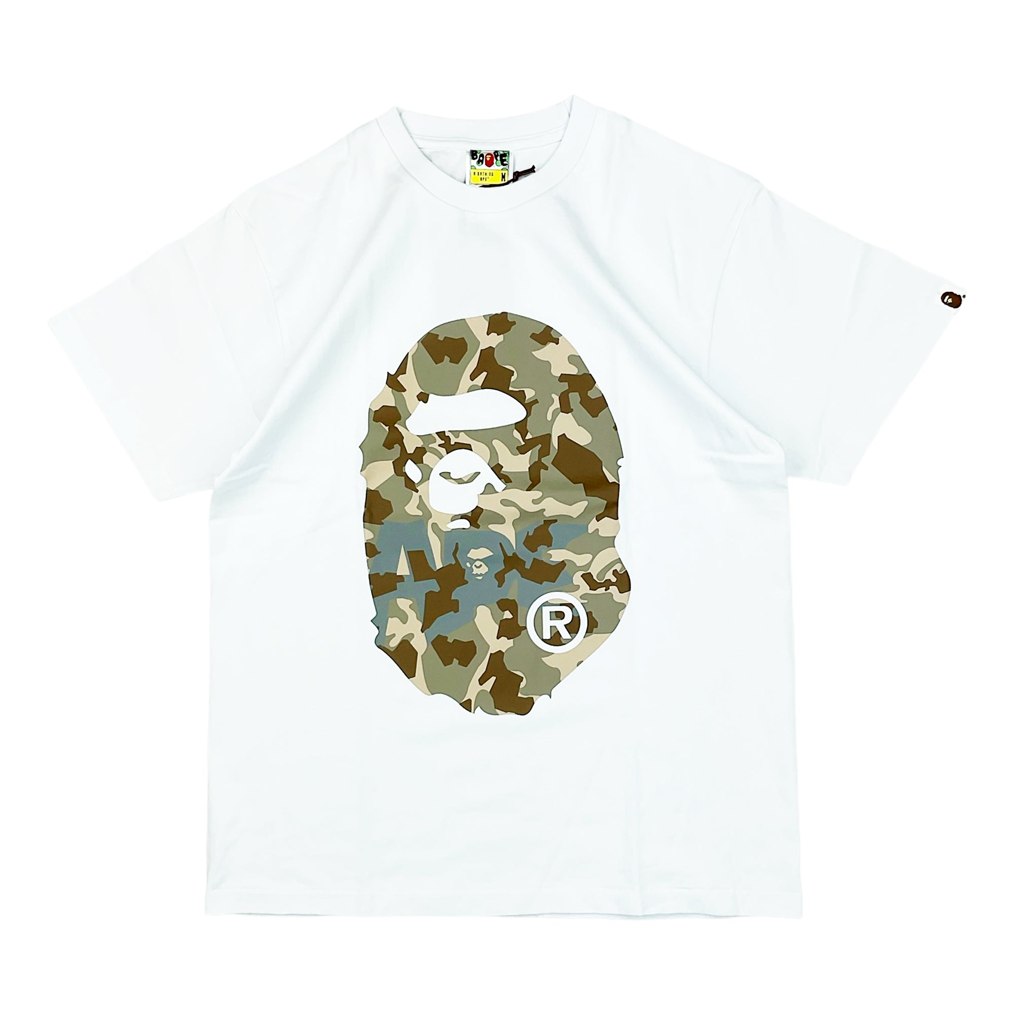 Camo bape t shirt best sale