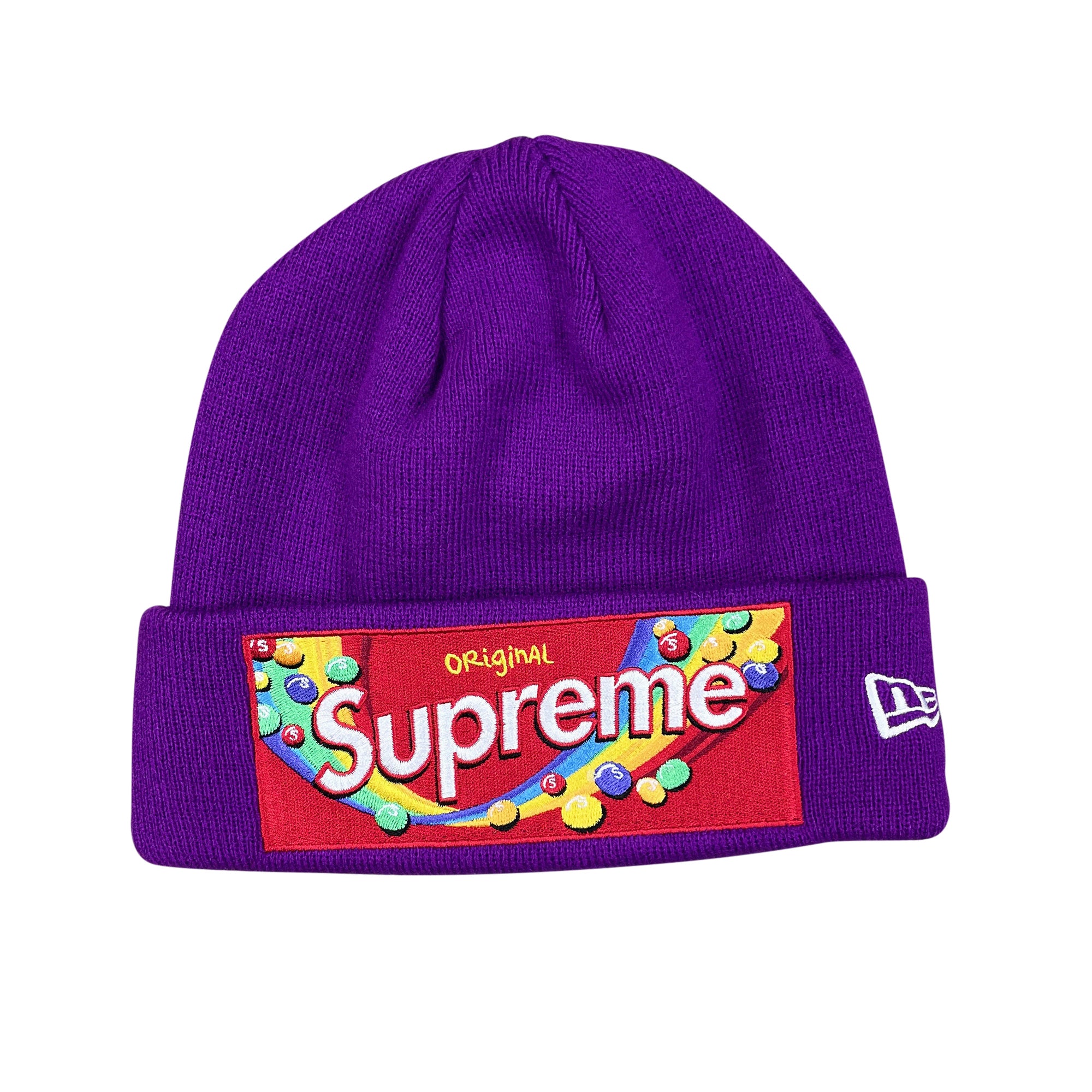 NEW ERA SKITTLES BEANIE PURPLE (FW21)