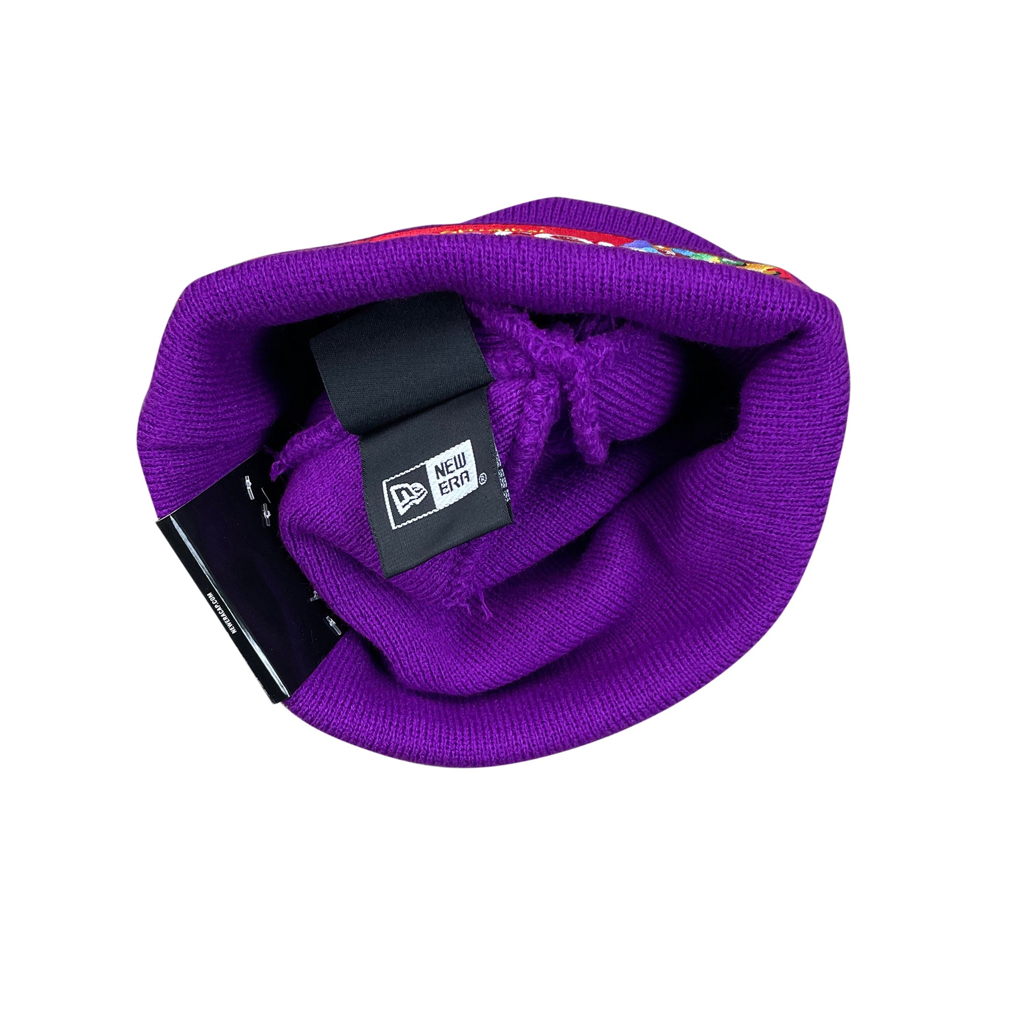 NEW ERA SKITTLES BEANIE PURPLE (FW21)