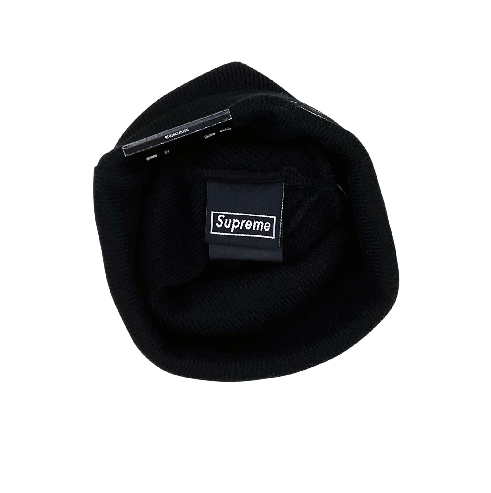 Supreme New purchases Era Split Beanie Black FW22