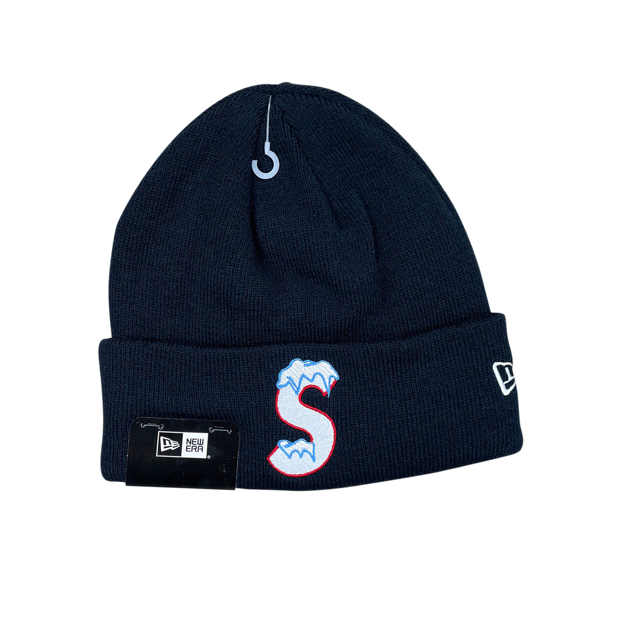 NEW ERA FROST S LOGO BEANIE NAVY (FW20)