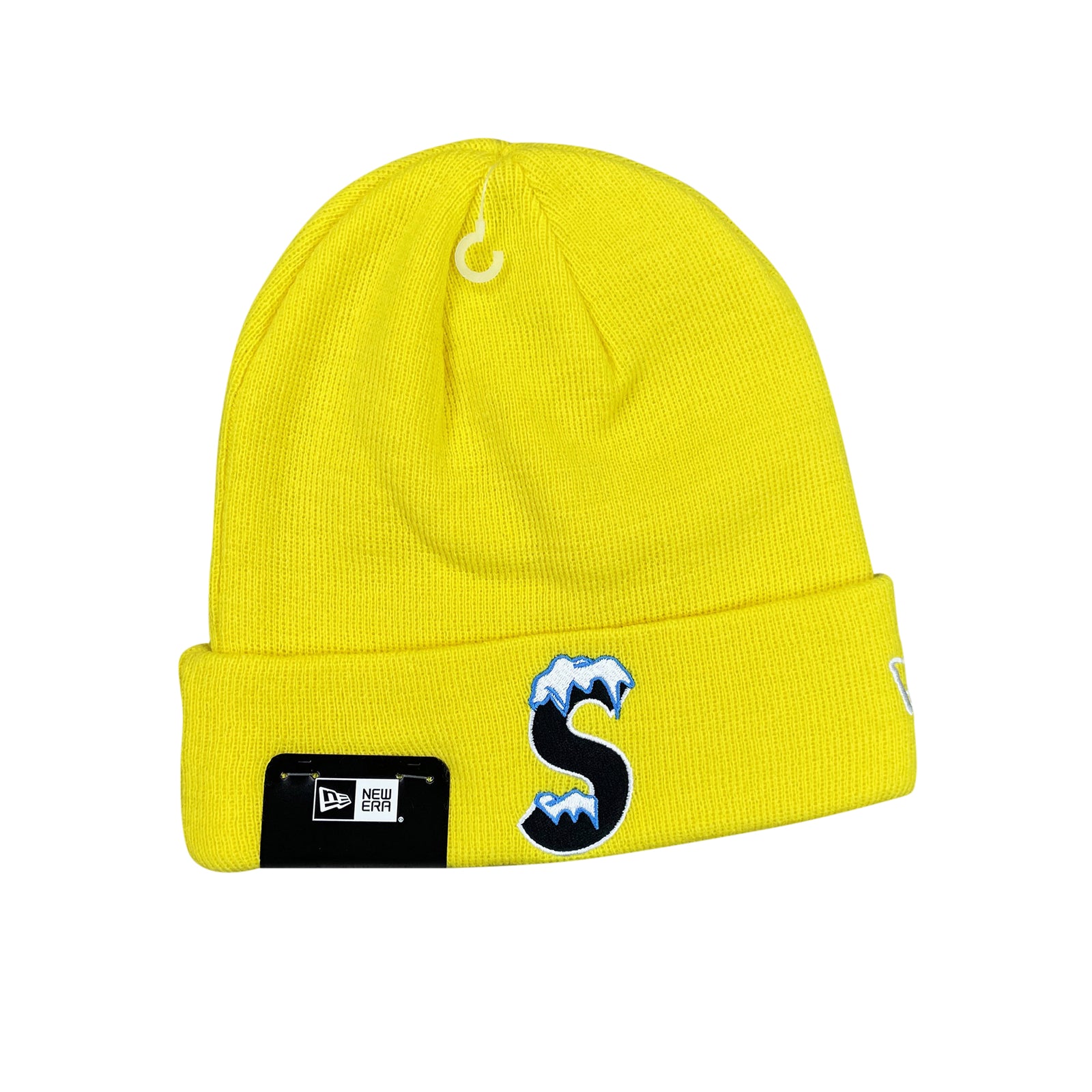 NEW ERA FROST S LOGO BEANIE YELLOW (FW20)