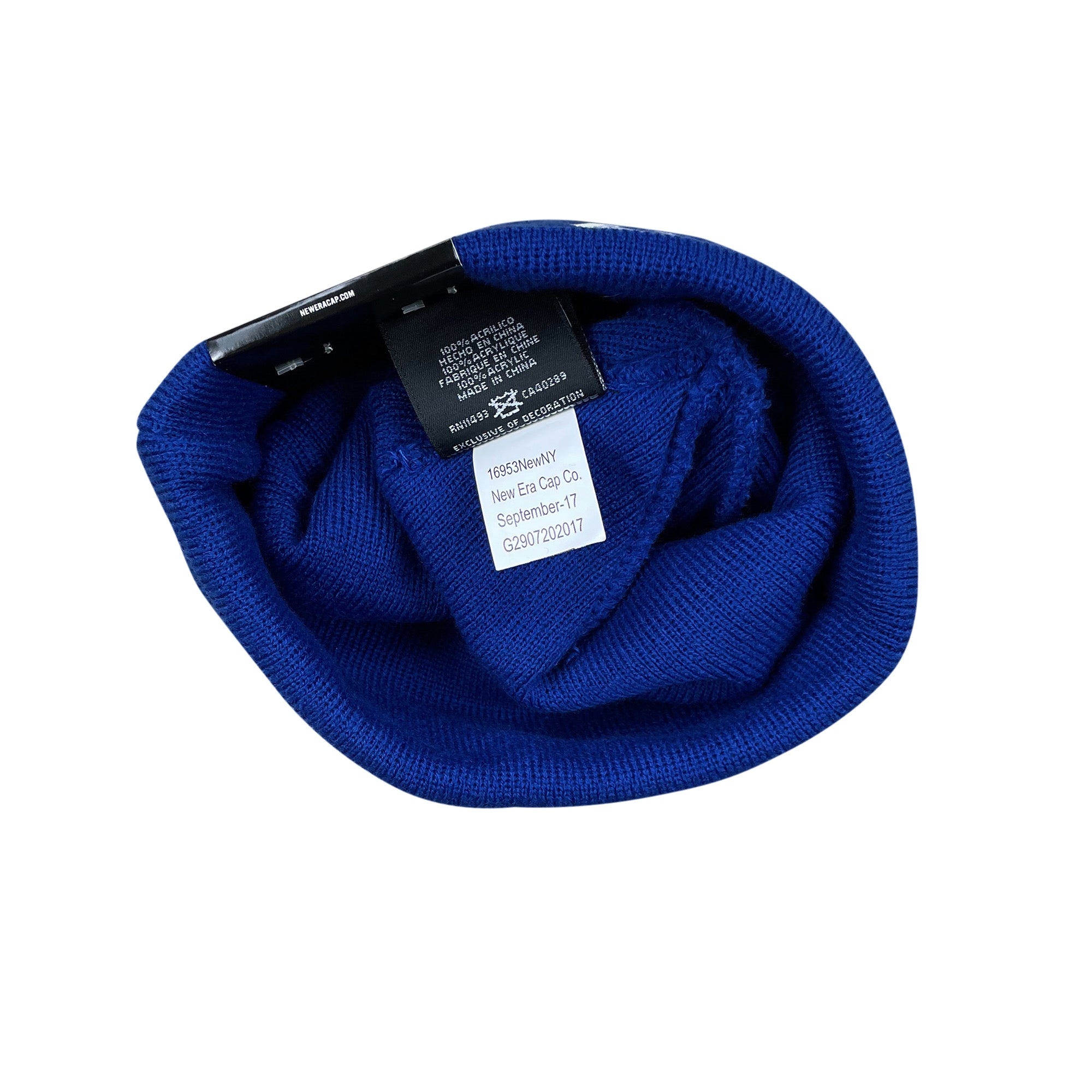 NEW ERA S LOGO BEANIE ROYAL BLUE (FW17)