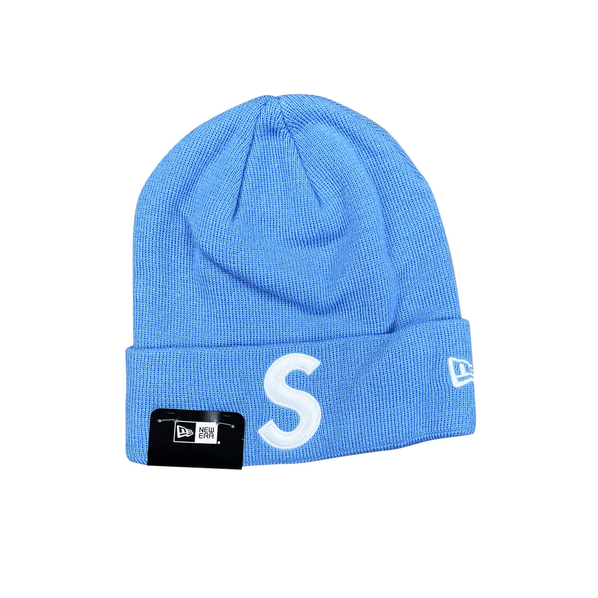 NEW ERA S LOGO BEANIE LIGHT BLUE (FW17)