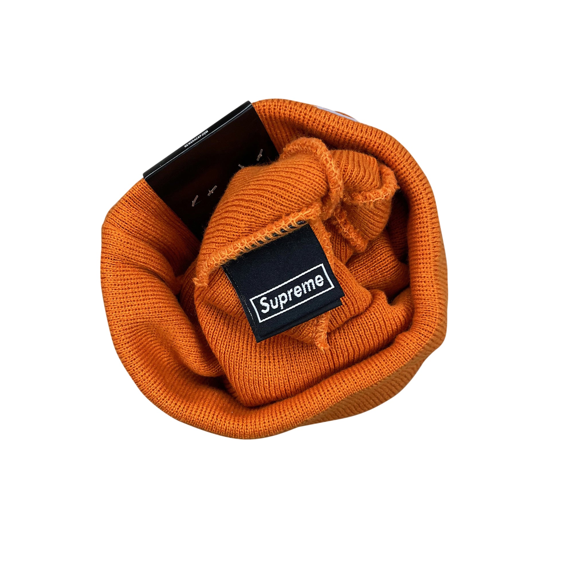 NEW ERA S LOGO BEANIE ORANGE (FW17)