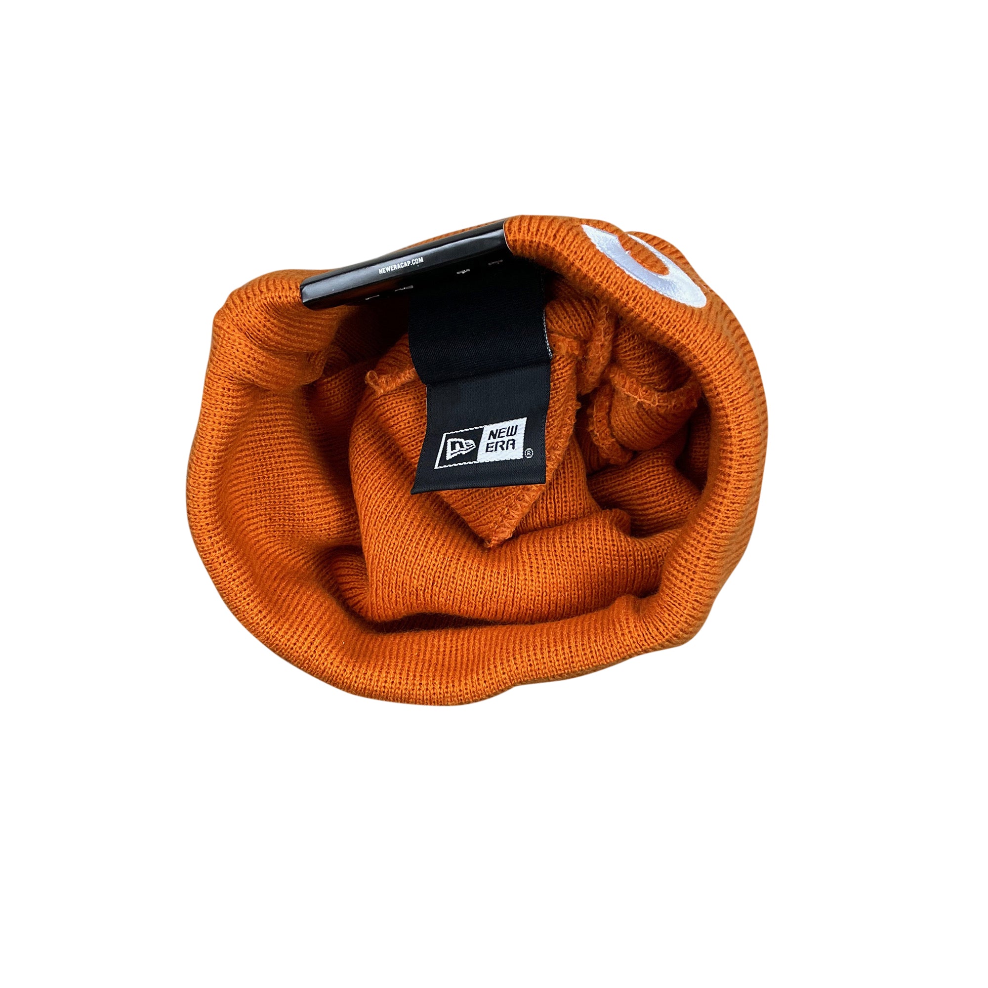 NEW ERA S LOGO BEANIE ORANGE (FW17)