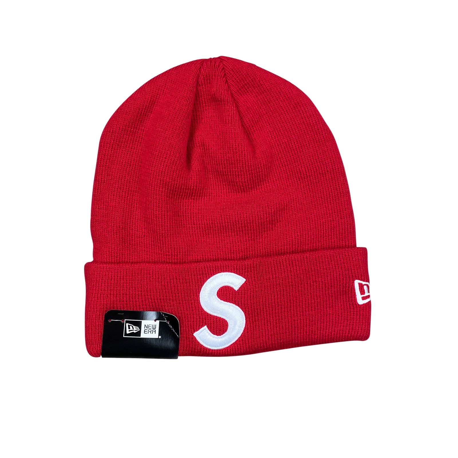 NEW ERA S LOGO BEANIE RED (FW17)