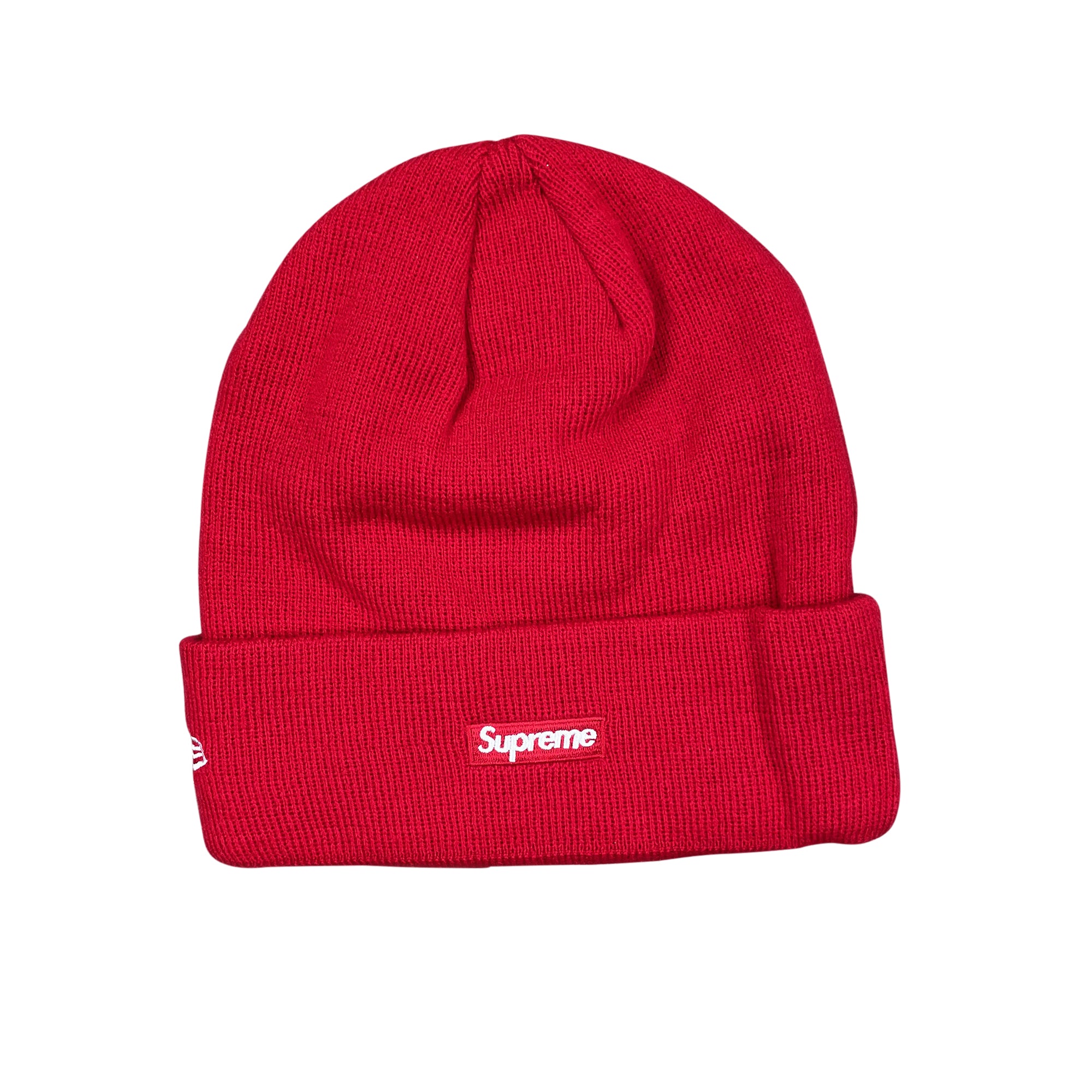 NEW ERA S LOGO BEANIE RED (FW17)