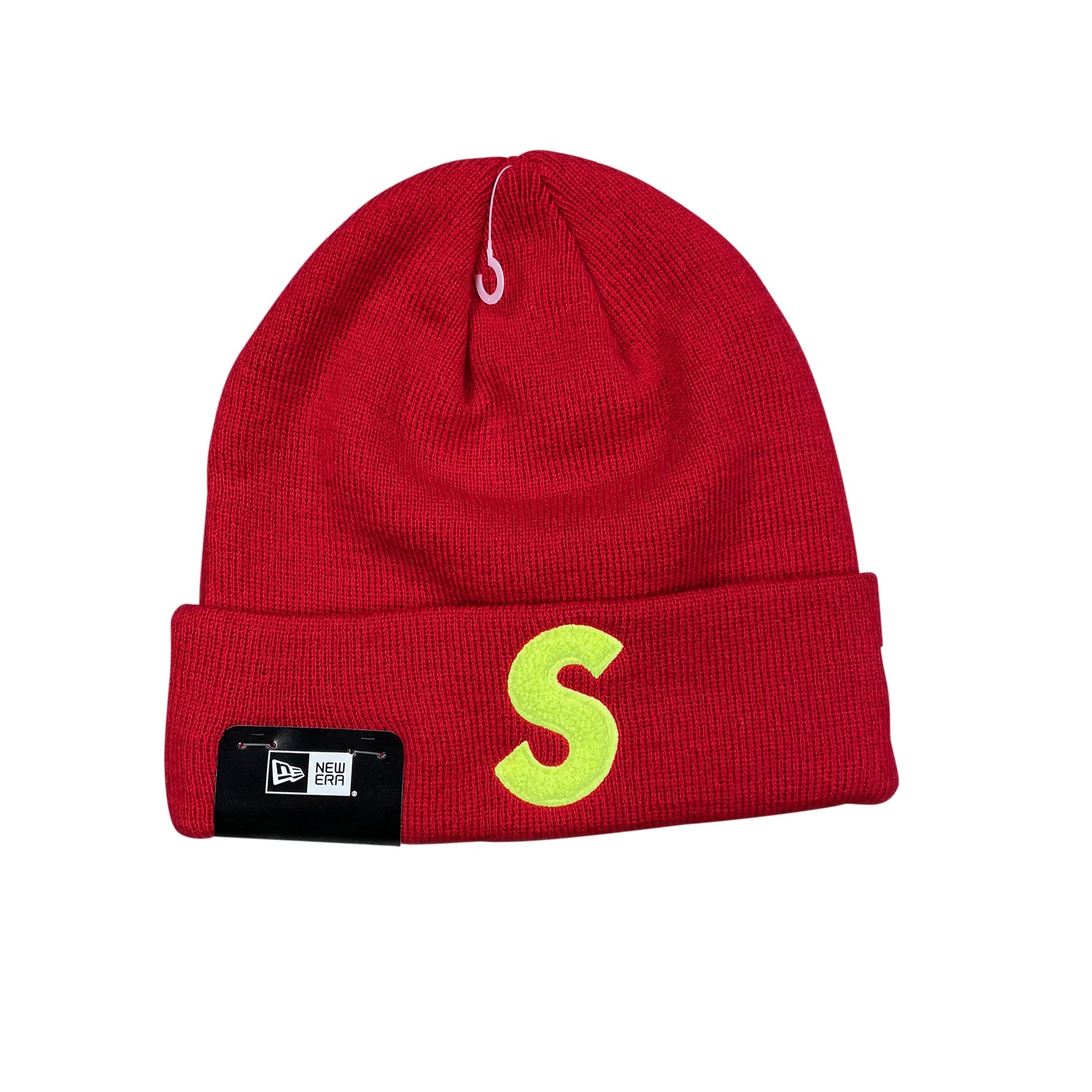 NEW ERA S LOGO BEANIE RED (FW19)