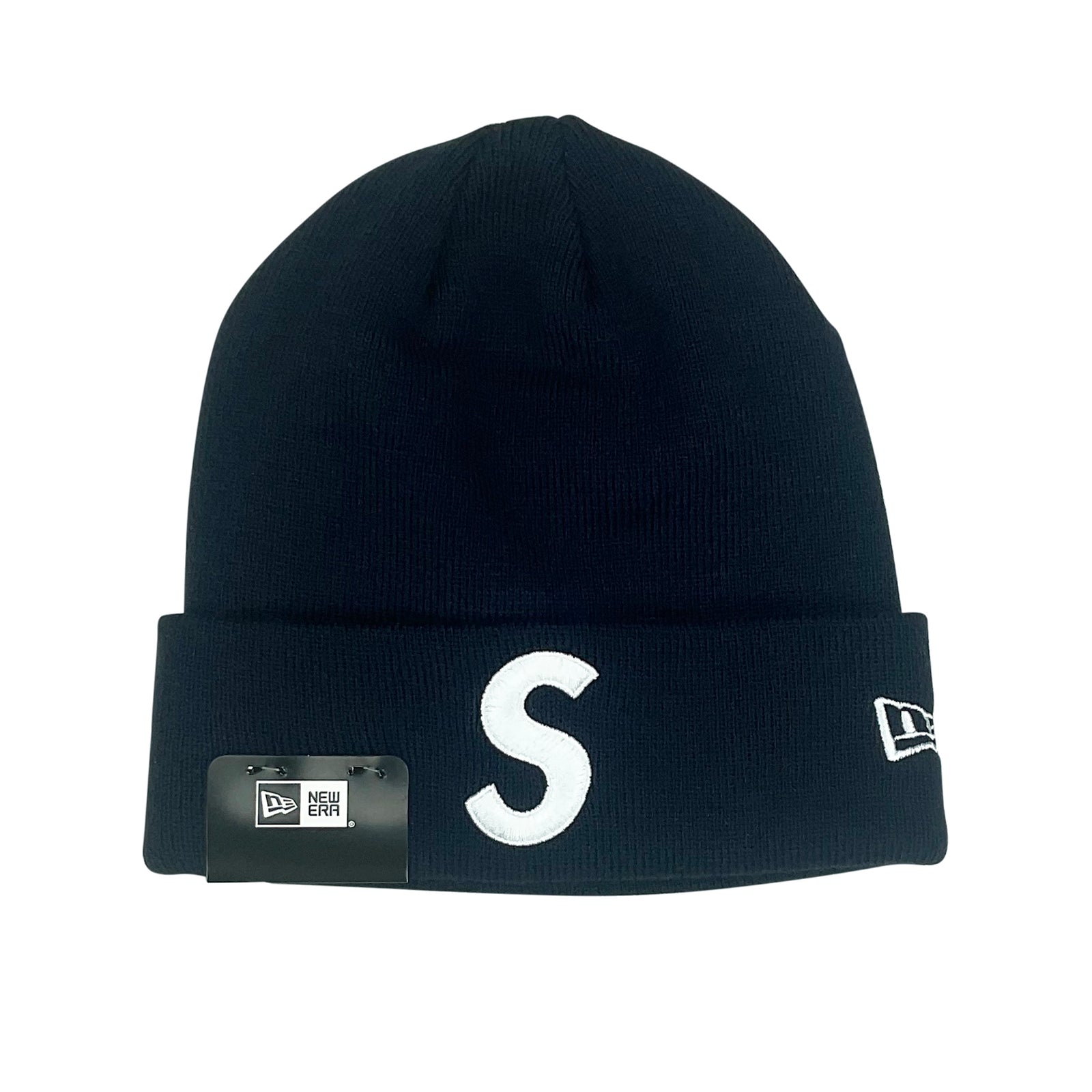 NEW ERA S LOGO BEANIE NAVY (FW23)