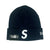 NEW ERA S LOGO BEANIE NAVY (FW23)