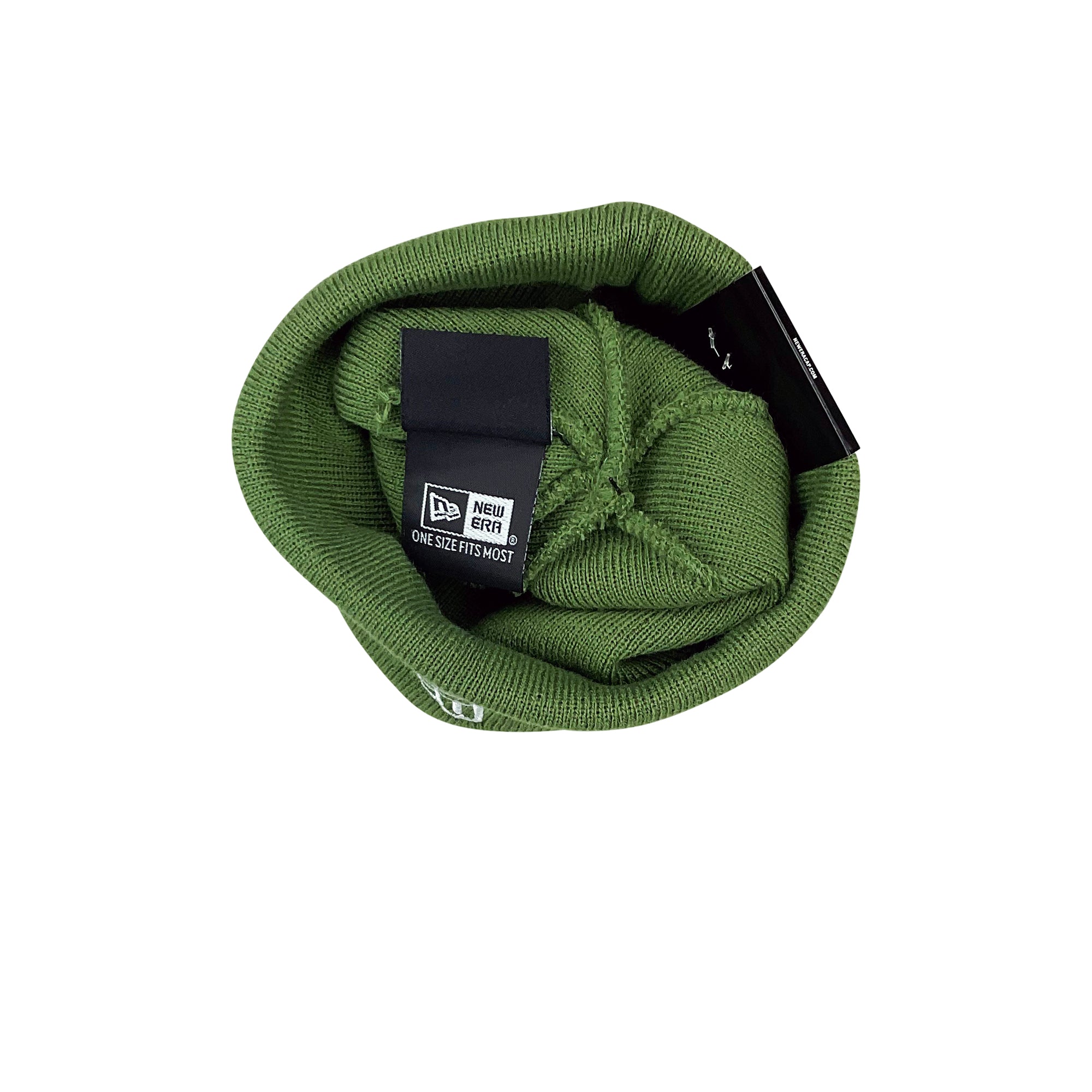 NEW ERA S LOGO BEANIE OLIVE (FW23)