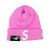 NEW ERA S LOGO BEANIE PINK (FW23)