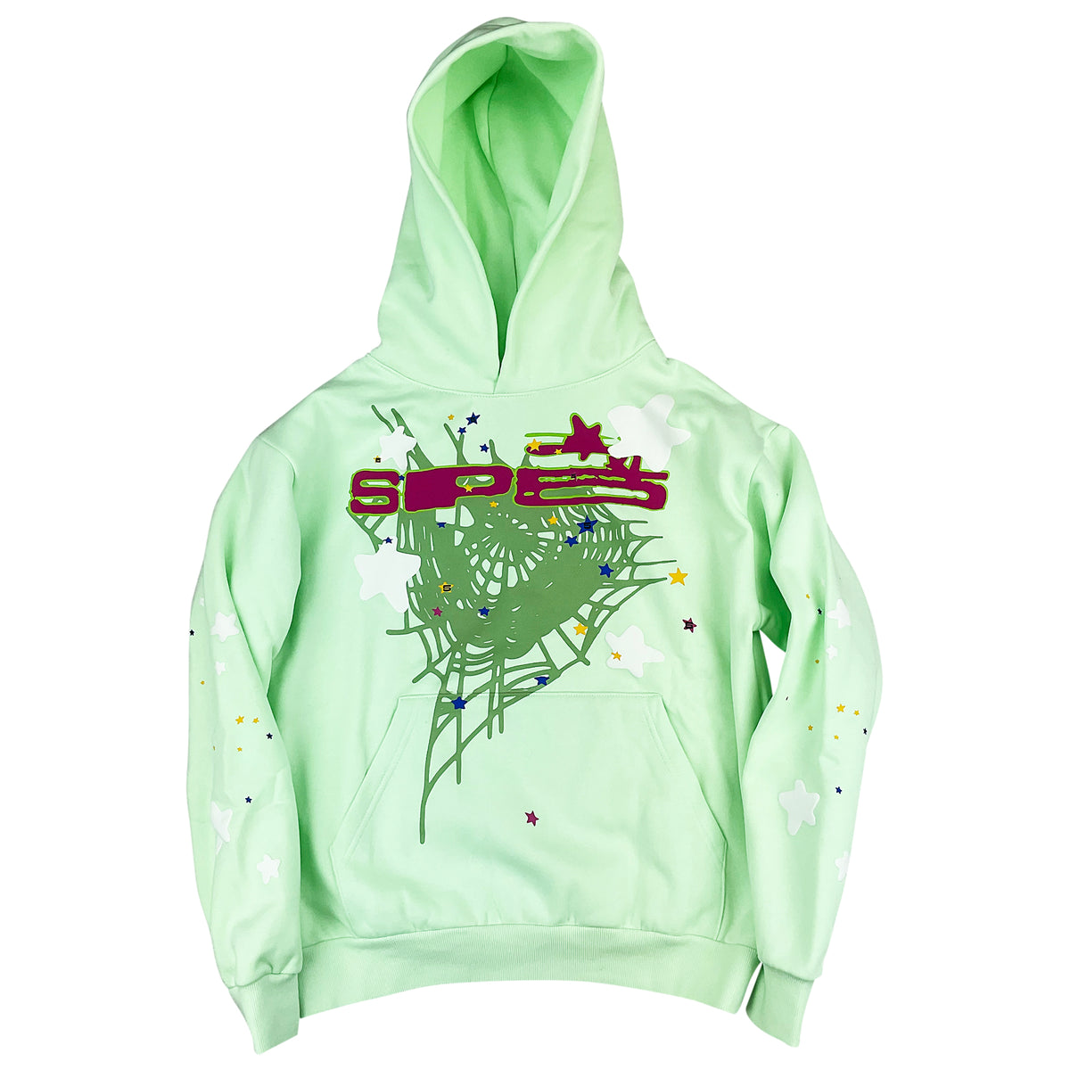 SP5 HOODIE SWEATSHIRT MINT GREEN