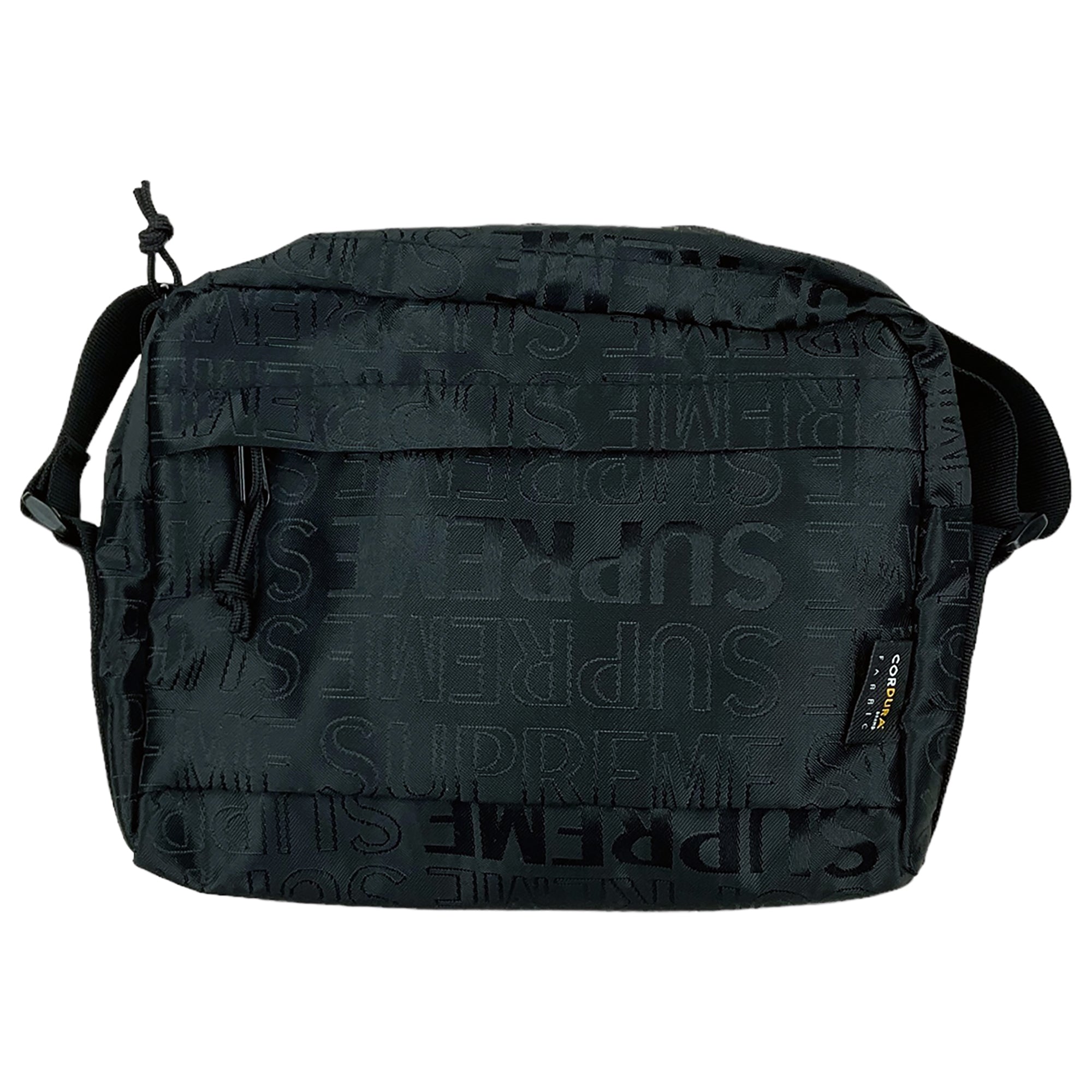 SHOULDER MESSENGER BAG BLACK (SS19)