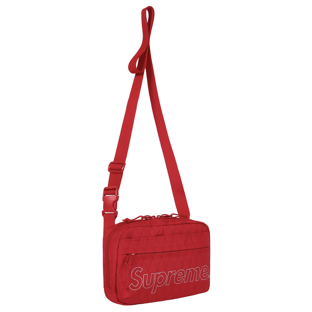 SHOULDER BAG RED (FW18)