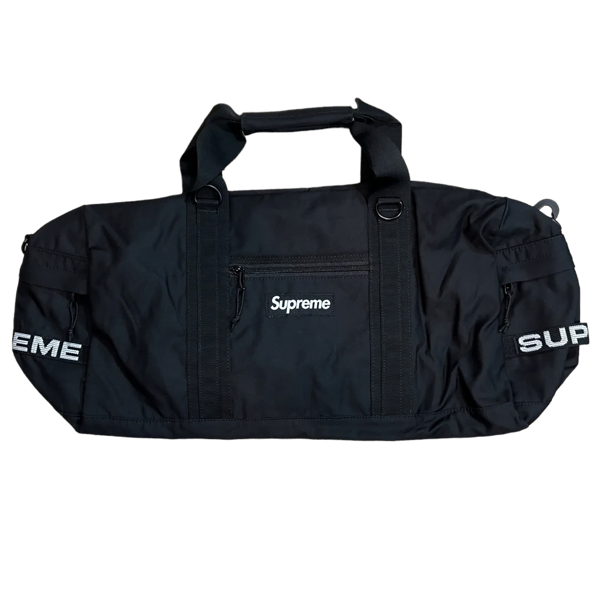 Supreme Military Field Duffle Bag Black SS23 0riginalFeet