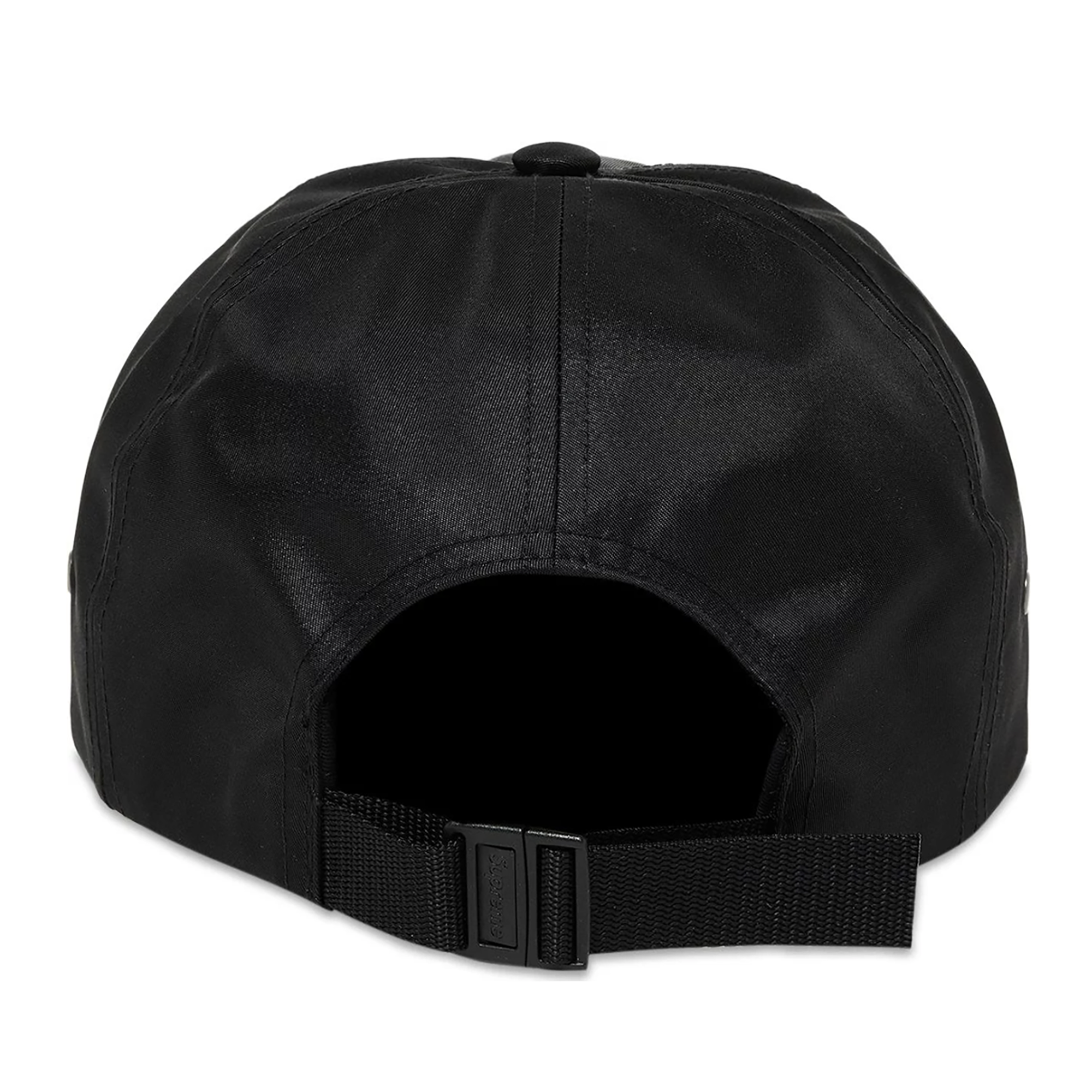 LEATHER PATCH 6-PANEL CAP DUSTY BLACK (SS23)