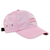 LEATHER PATCH 6-PANEL CAP DUSTY PINK (SS23)