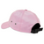 LEATHER PATCH 6-PANEL CAP DUSTY PINK (SS23)