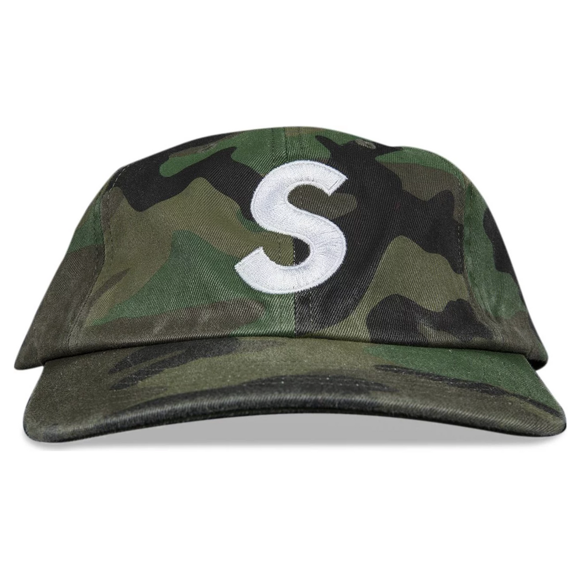 PIGMENT PRINT S LOGO 6-PANEL CAMP CAP WOODLAND CAMO (SS20)